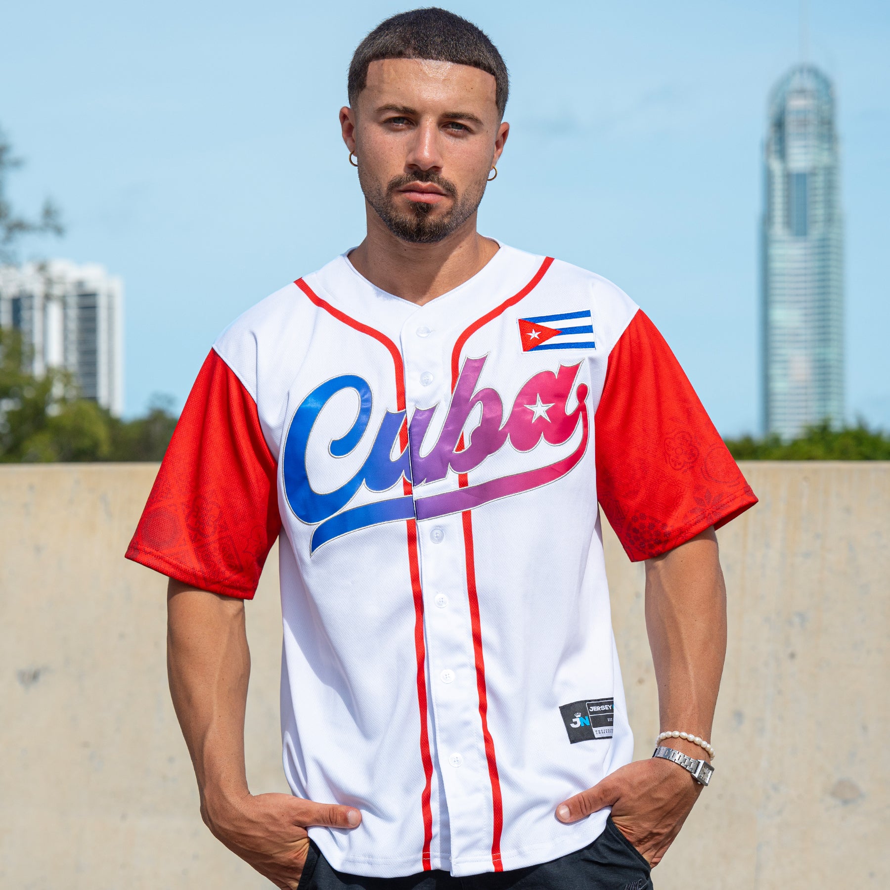 Cuba Heritage Custom Baseball Jersey - Image 2