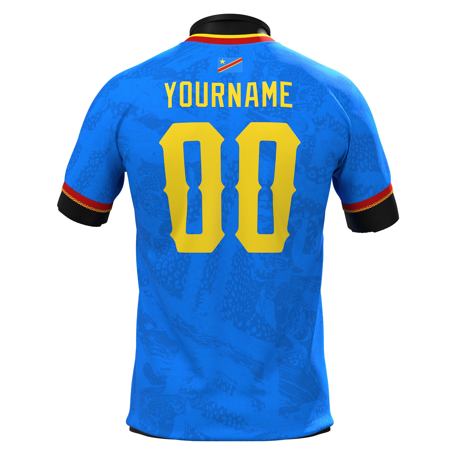 DR Congo Heritage Custom Football Jersey - Image 5