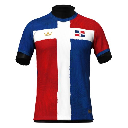 Dominican Republic Heritage Custom Football Jersey