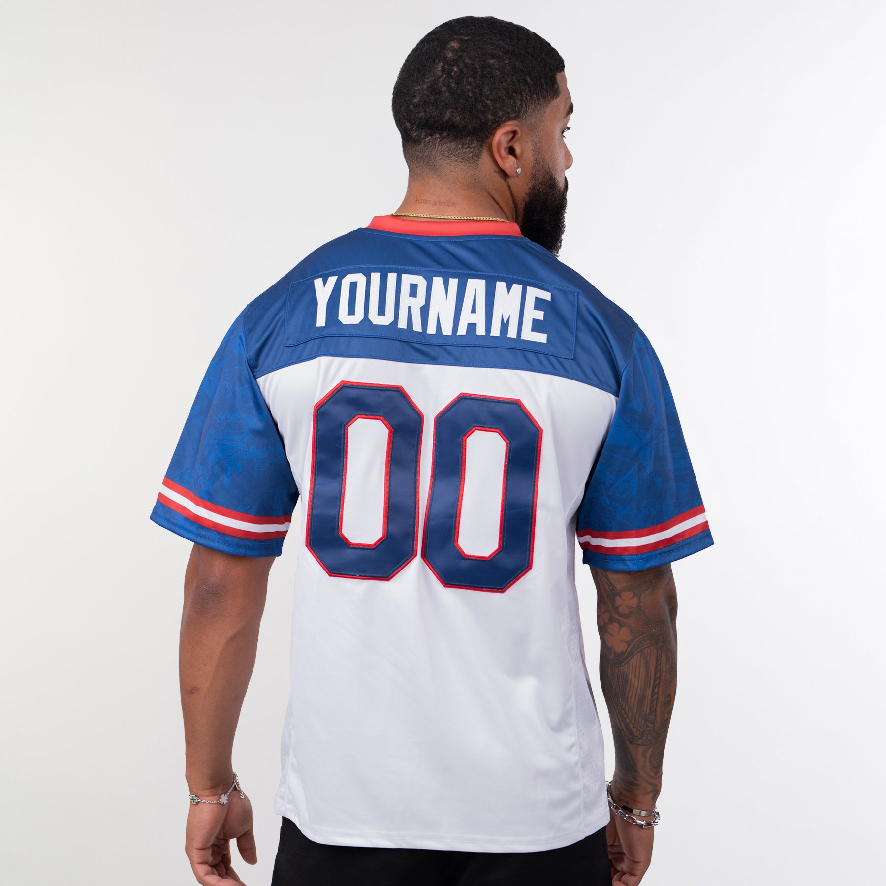 Dominican Republic Heritage Custom Football Jersey - Image 18