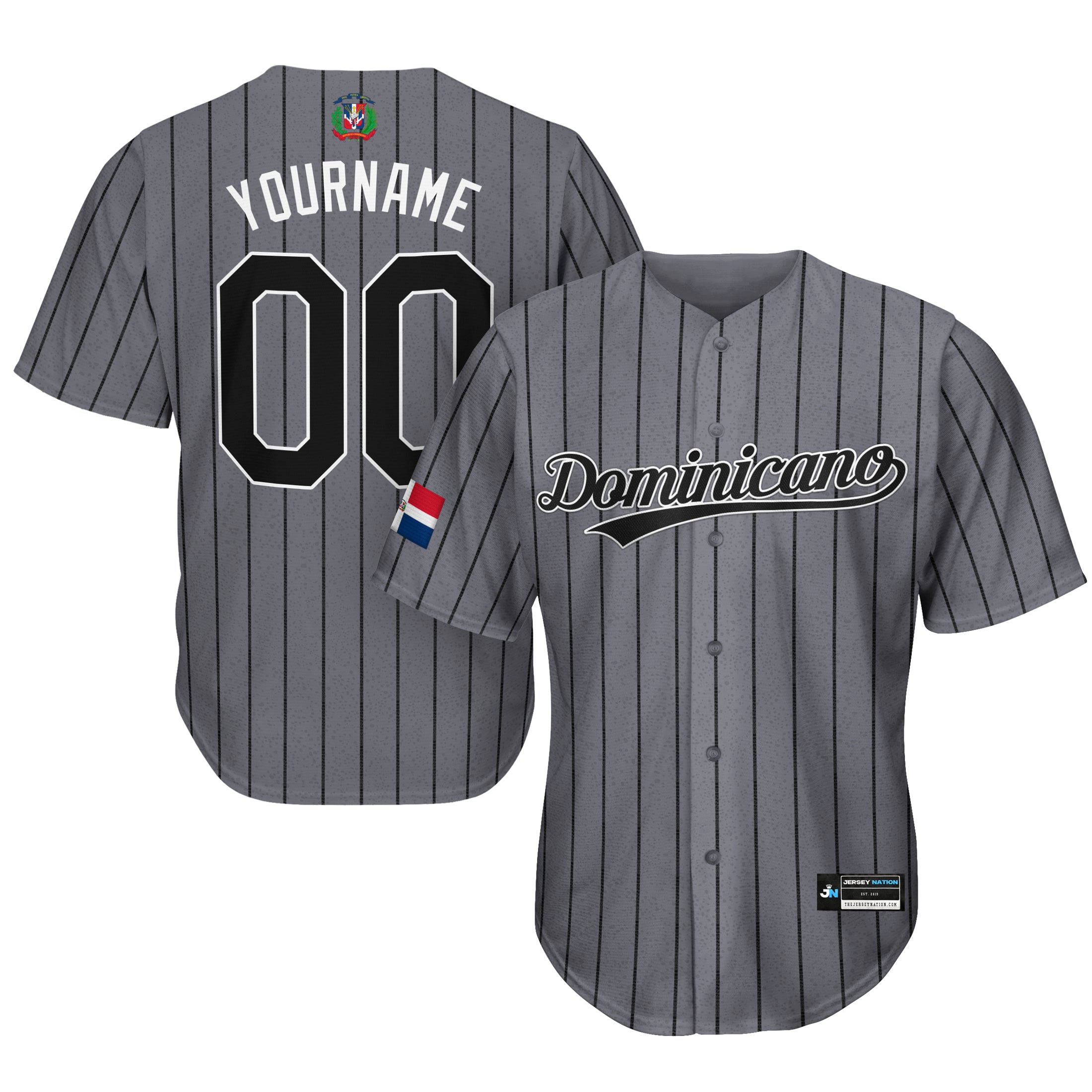Dominican Republic 'Platano Verde' Baseball Jersey - Image 10