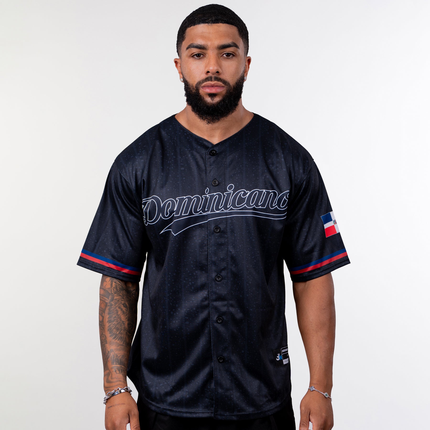 Dominican Republic 'Platano Verde' Baseball Jersey - Image 12
