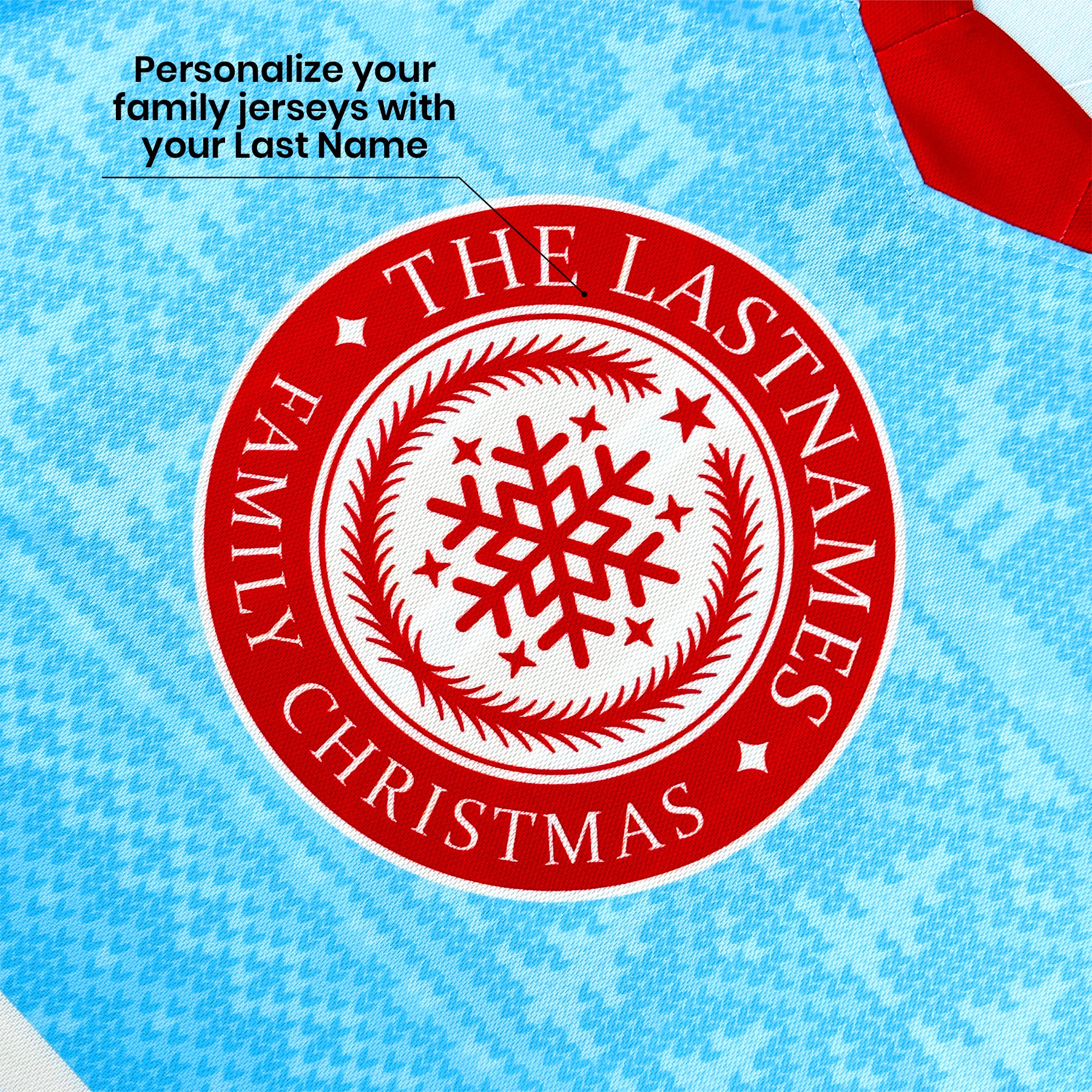 Family Christmas Custom Hockey Jersey - Image 25