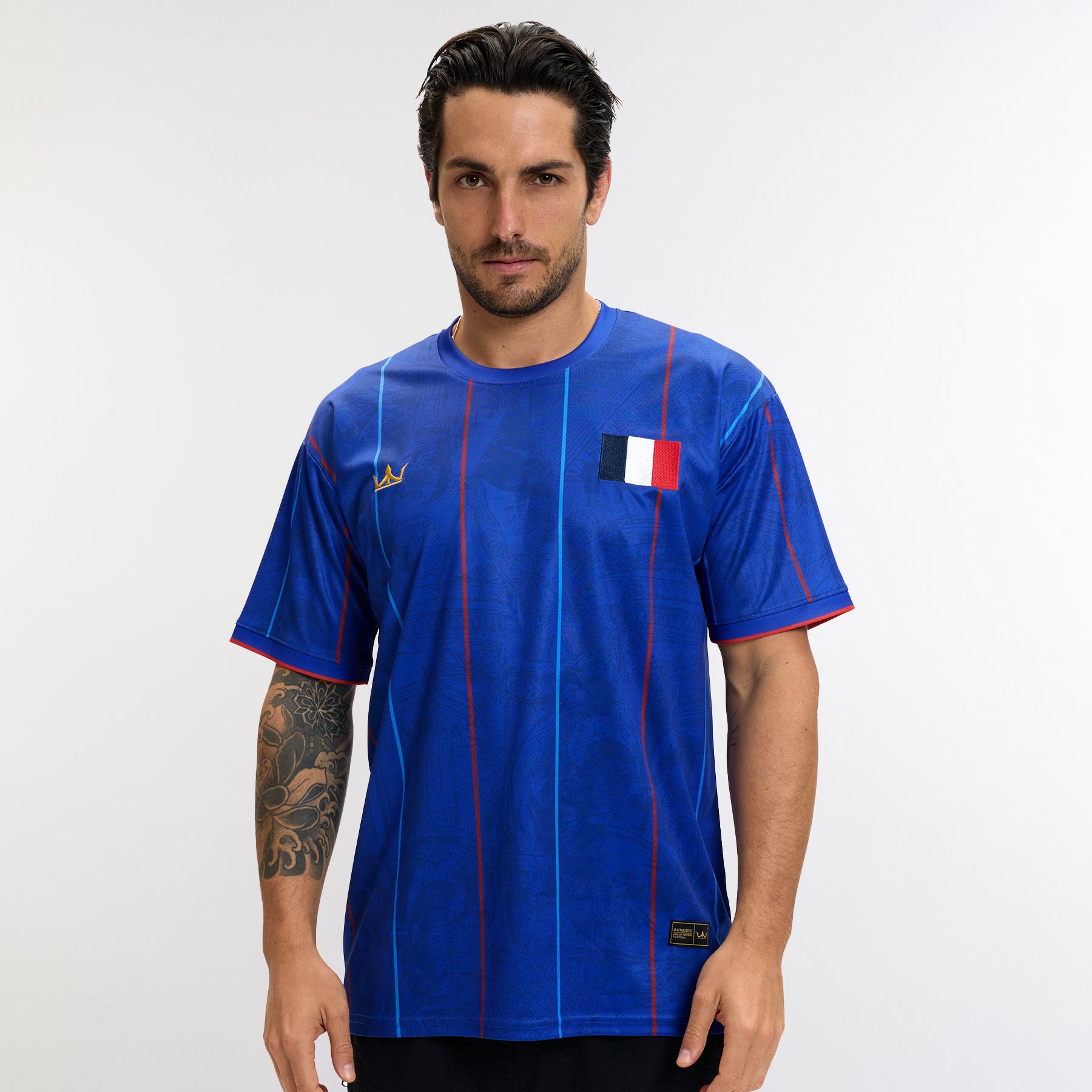 France Heritage Custom Football Jersey - Image 2