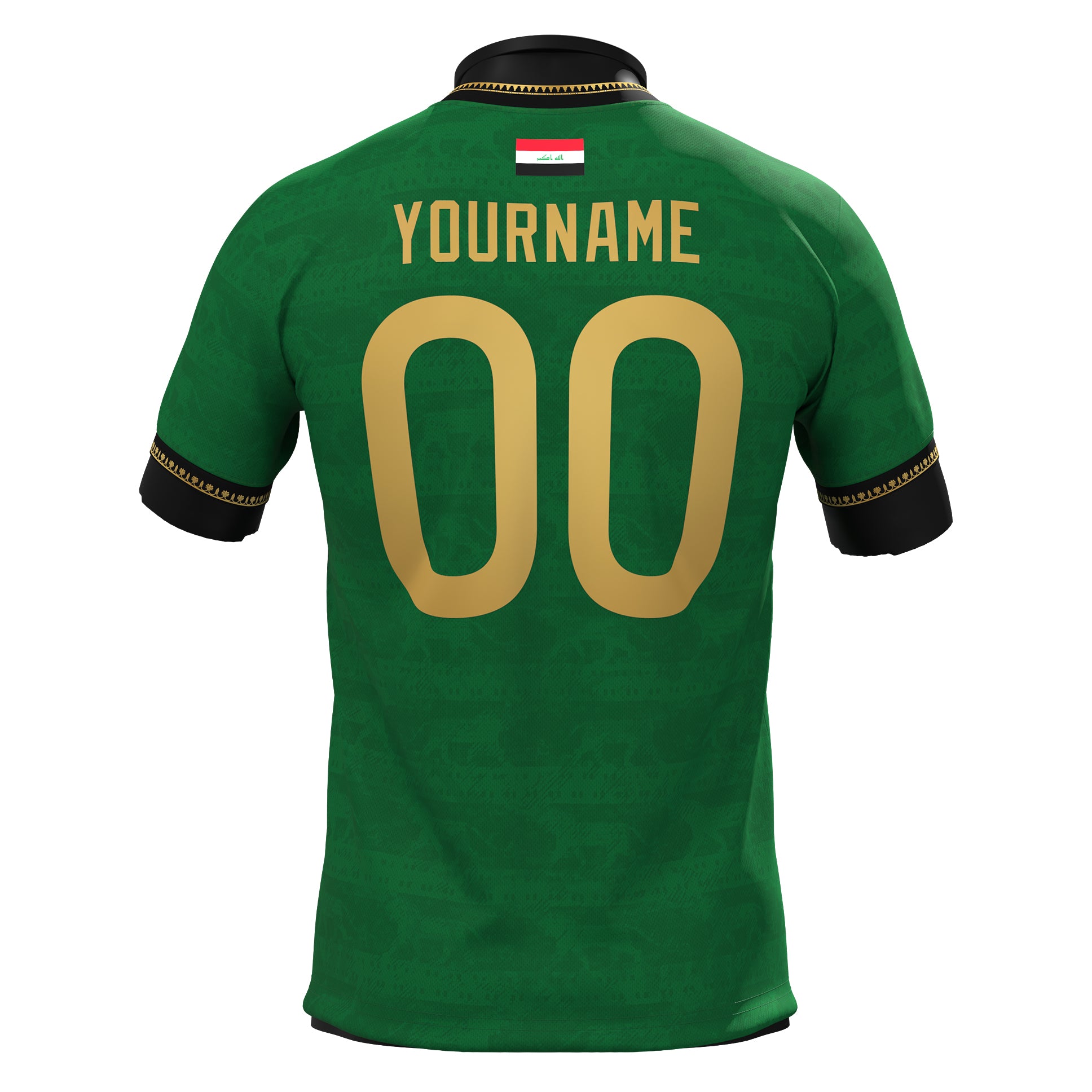 Iraq Heritage Custom Football Jersey - Image 10