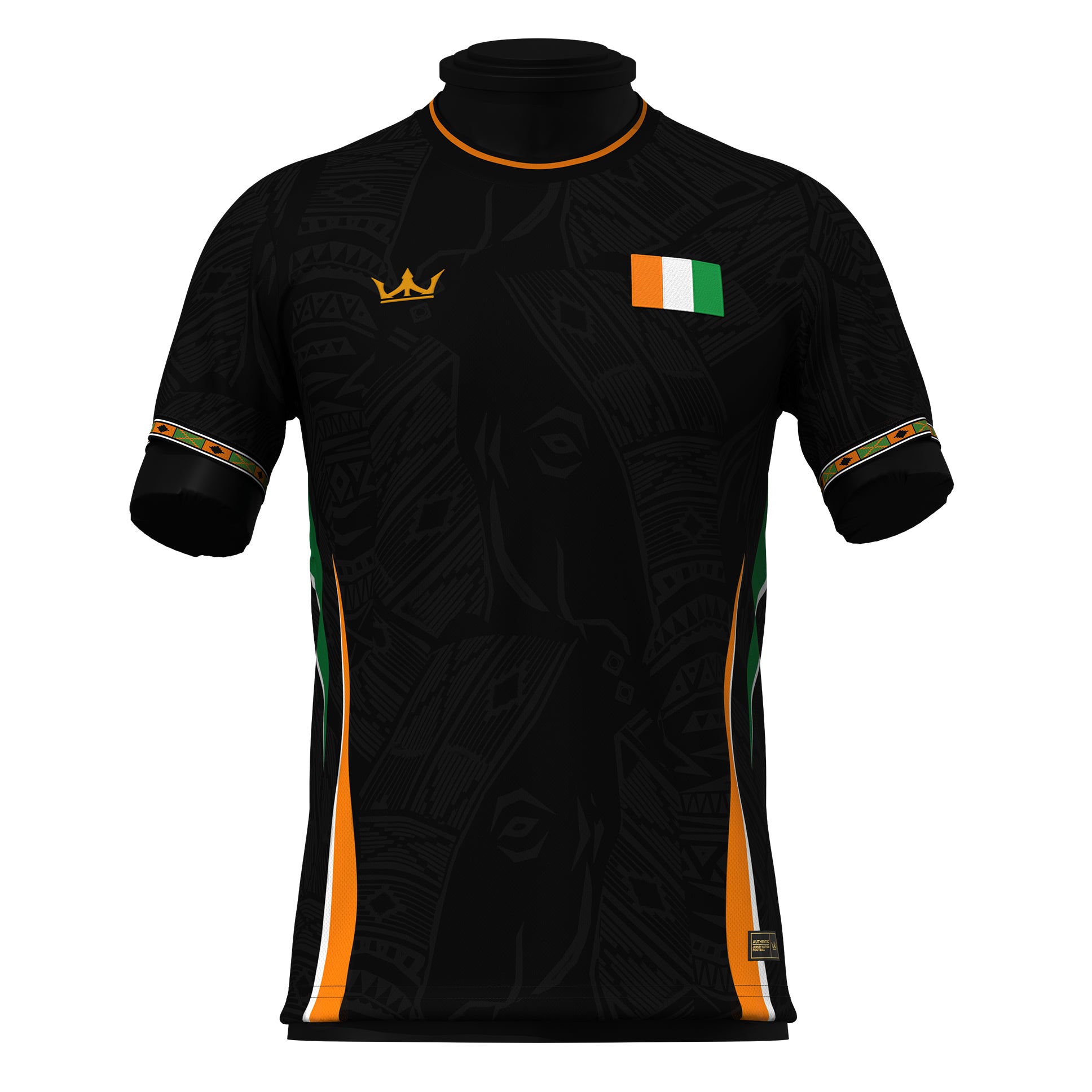 Cote d’Ivoire Heritage Custom Football Jersey - Image 9