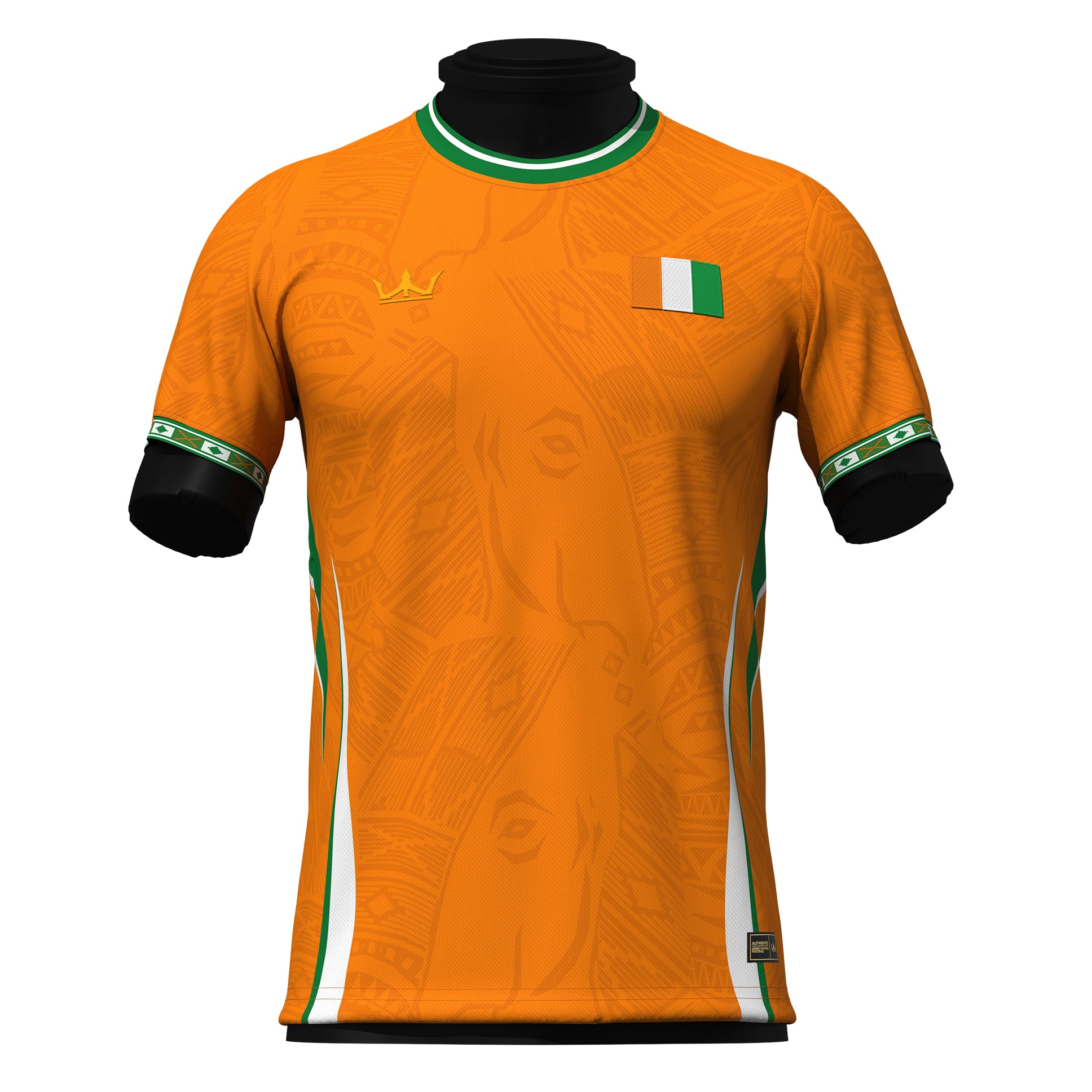 Cote d’Ivoire Heritage Custom Football Jersey