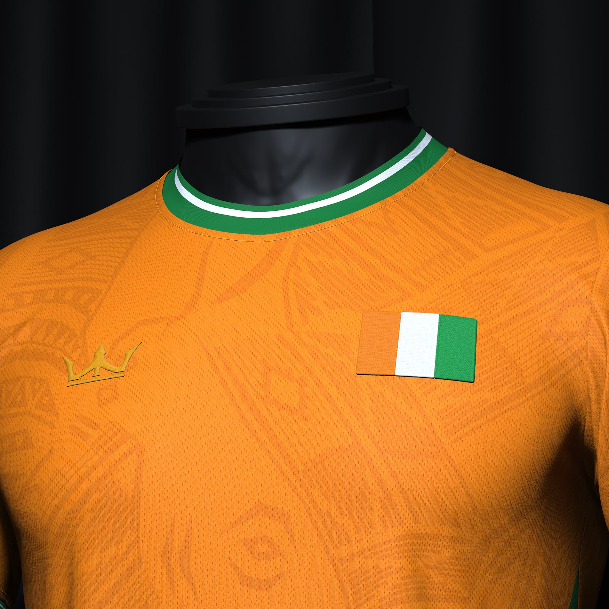 Cote d’Ivoire Heritage Custom Football Jersey - Image 7
