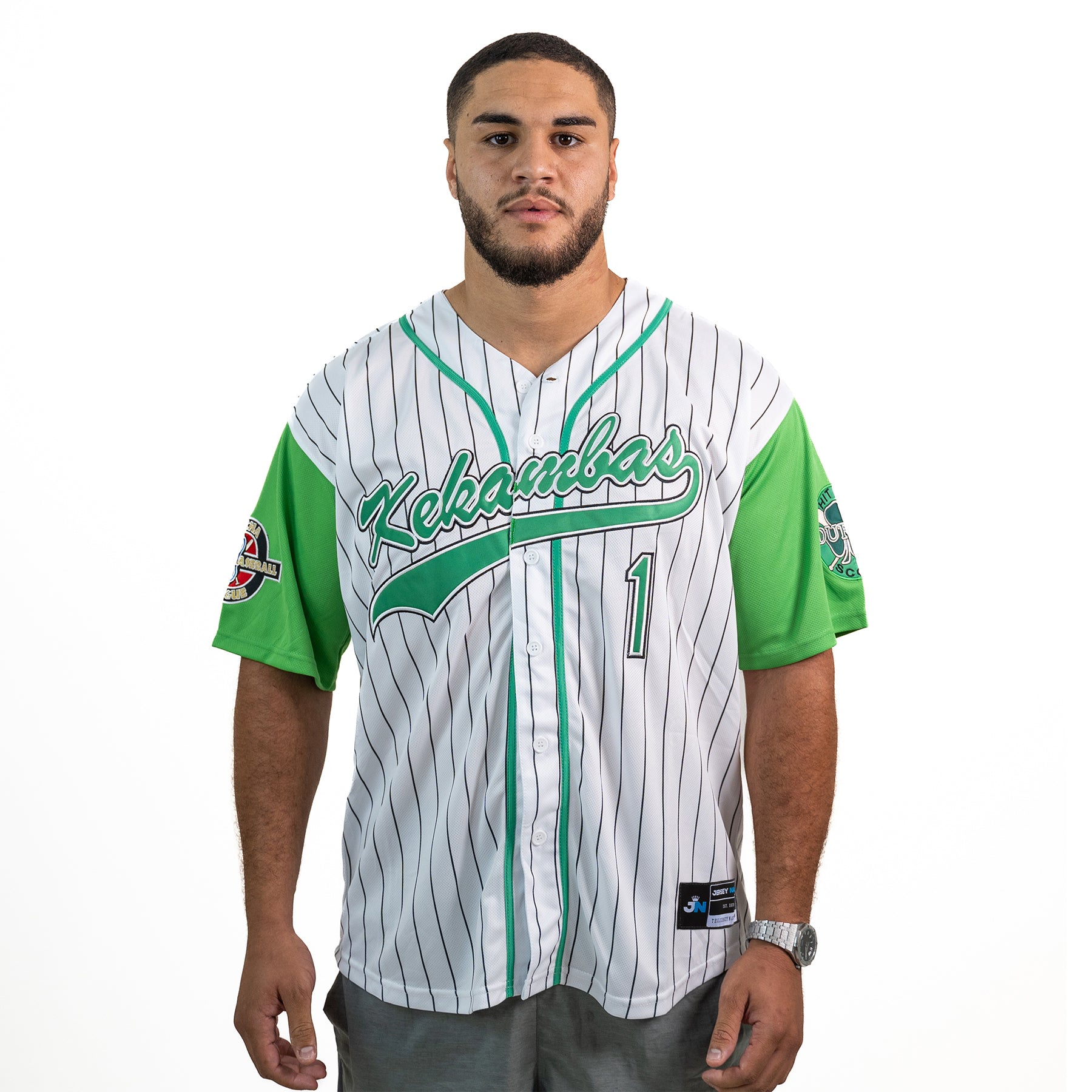 Jarius 'G-Baby' Evans Kekambas Baseball Jersey - Image 2