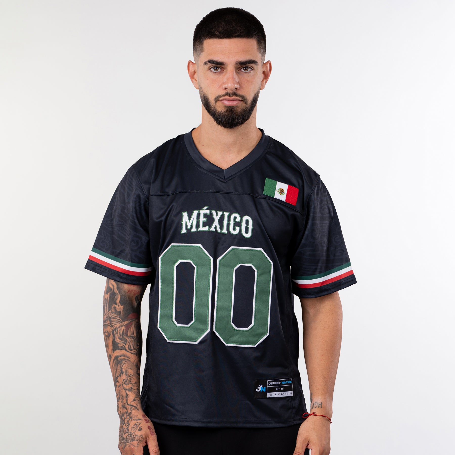 Mexico Heritage Custom Football Jersey - Image 2