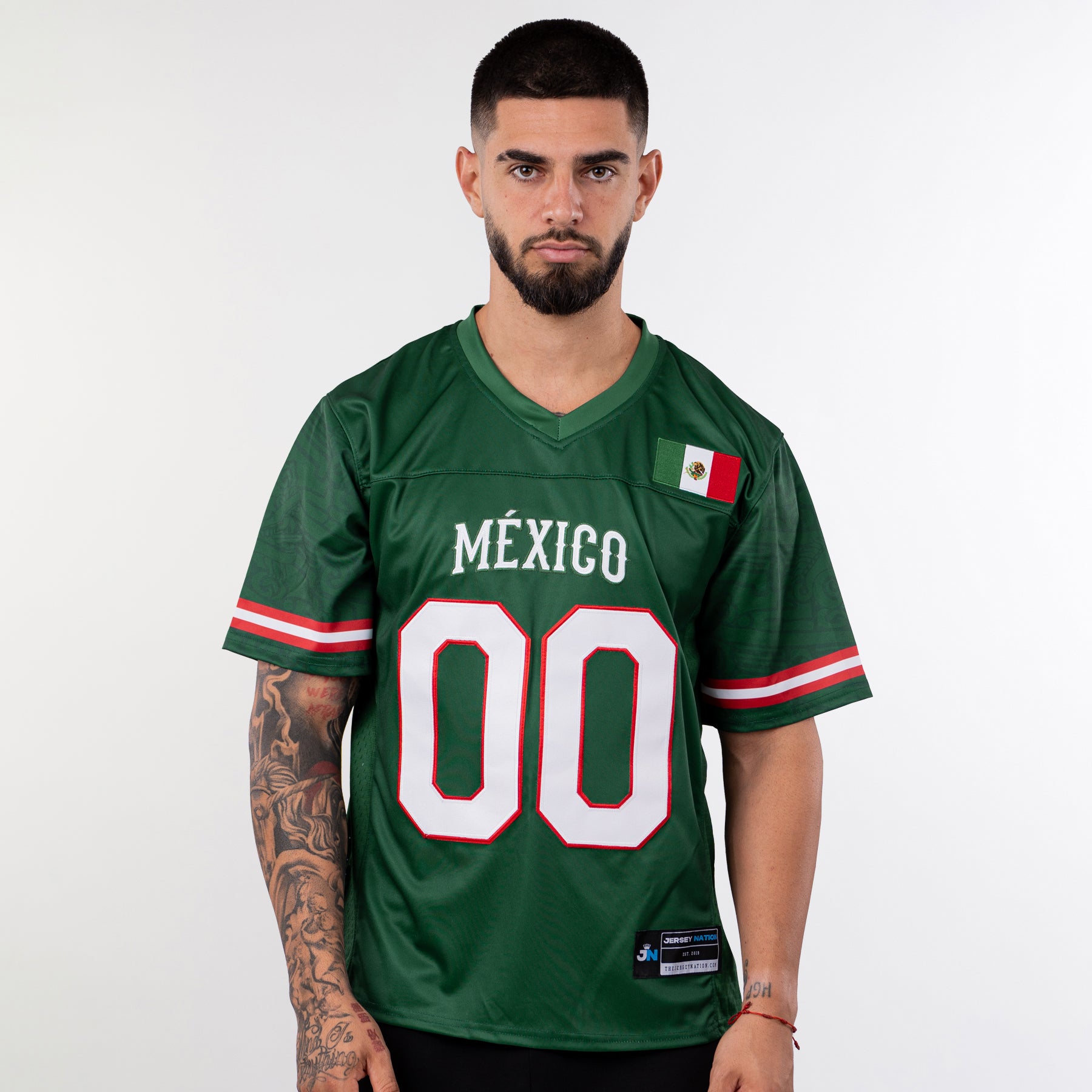 Mexico Heritage Custom Football Jersey - Image 11
