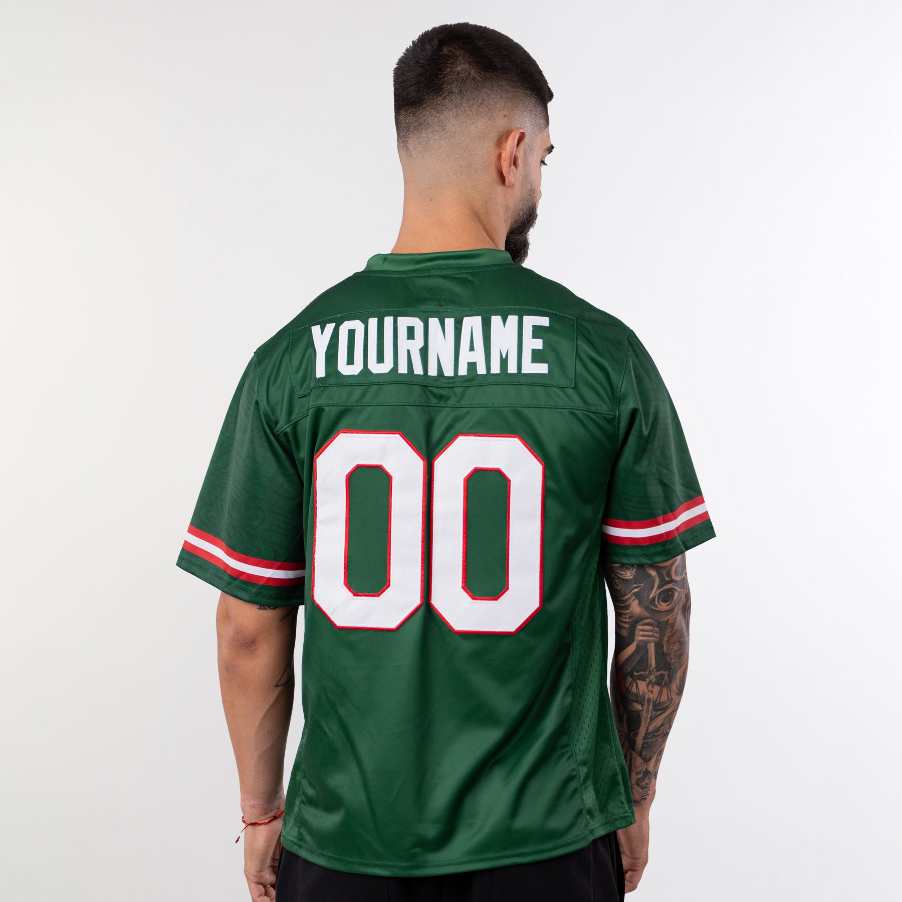 Mexico Heritage Custom Football Jersey - Image 13