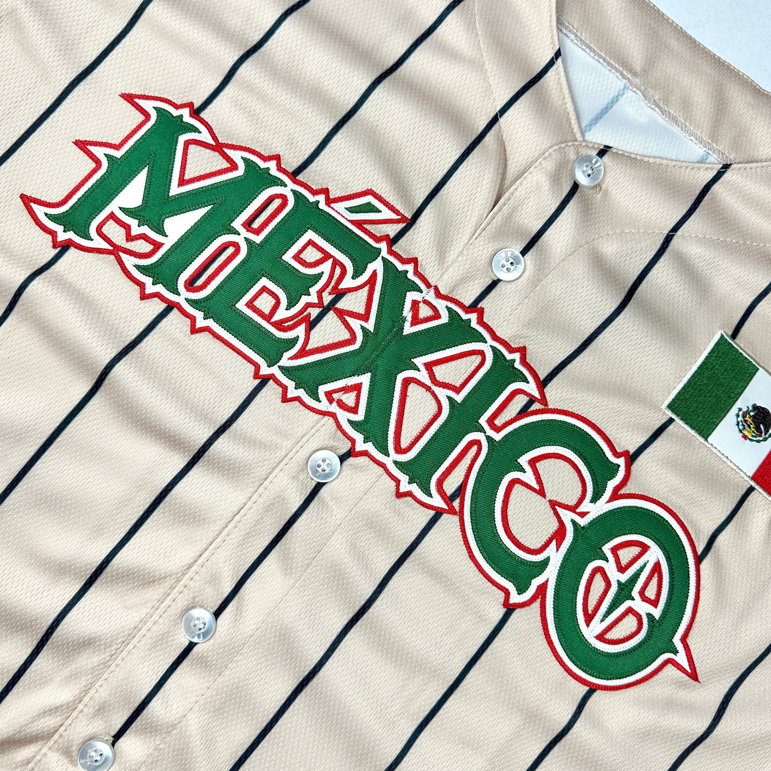 Mexico Heritage Custom Baseball Jersey - Image 34