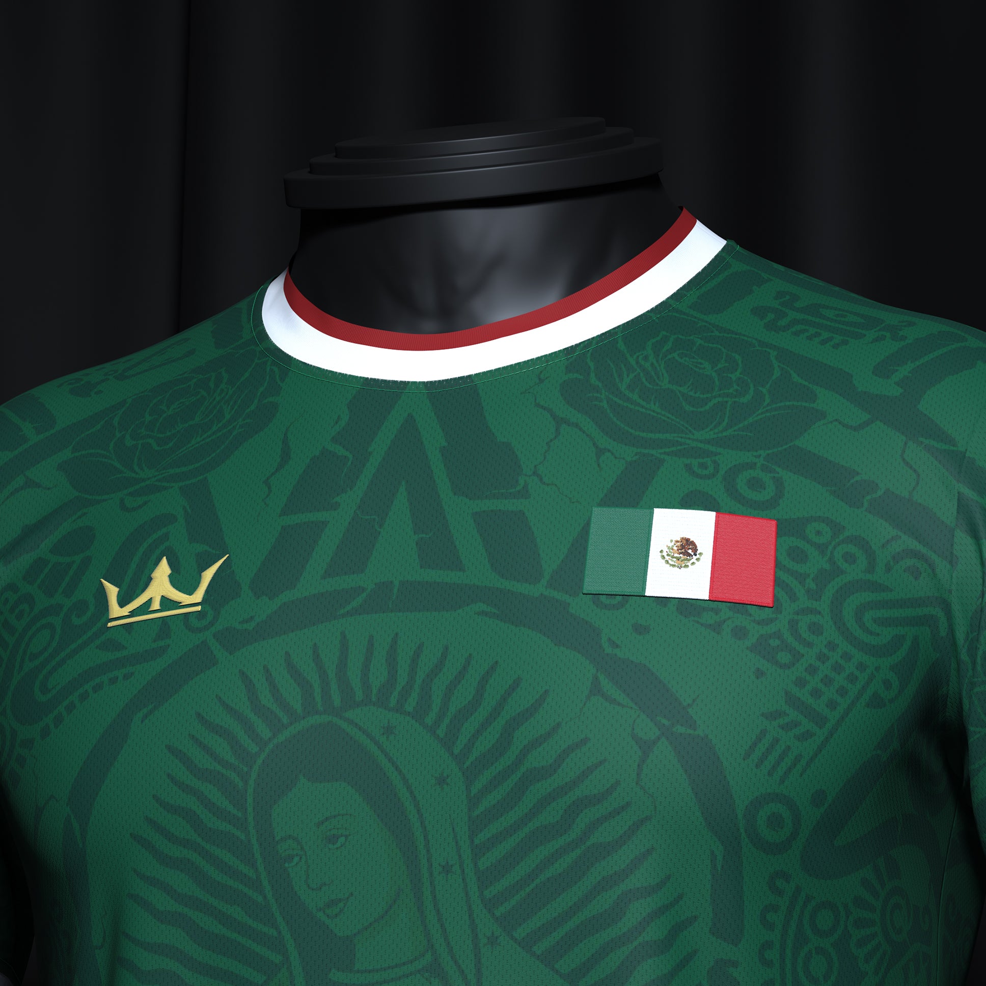 Mexico Heritage Custom Football Jersey - Image 8