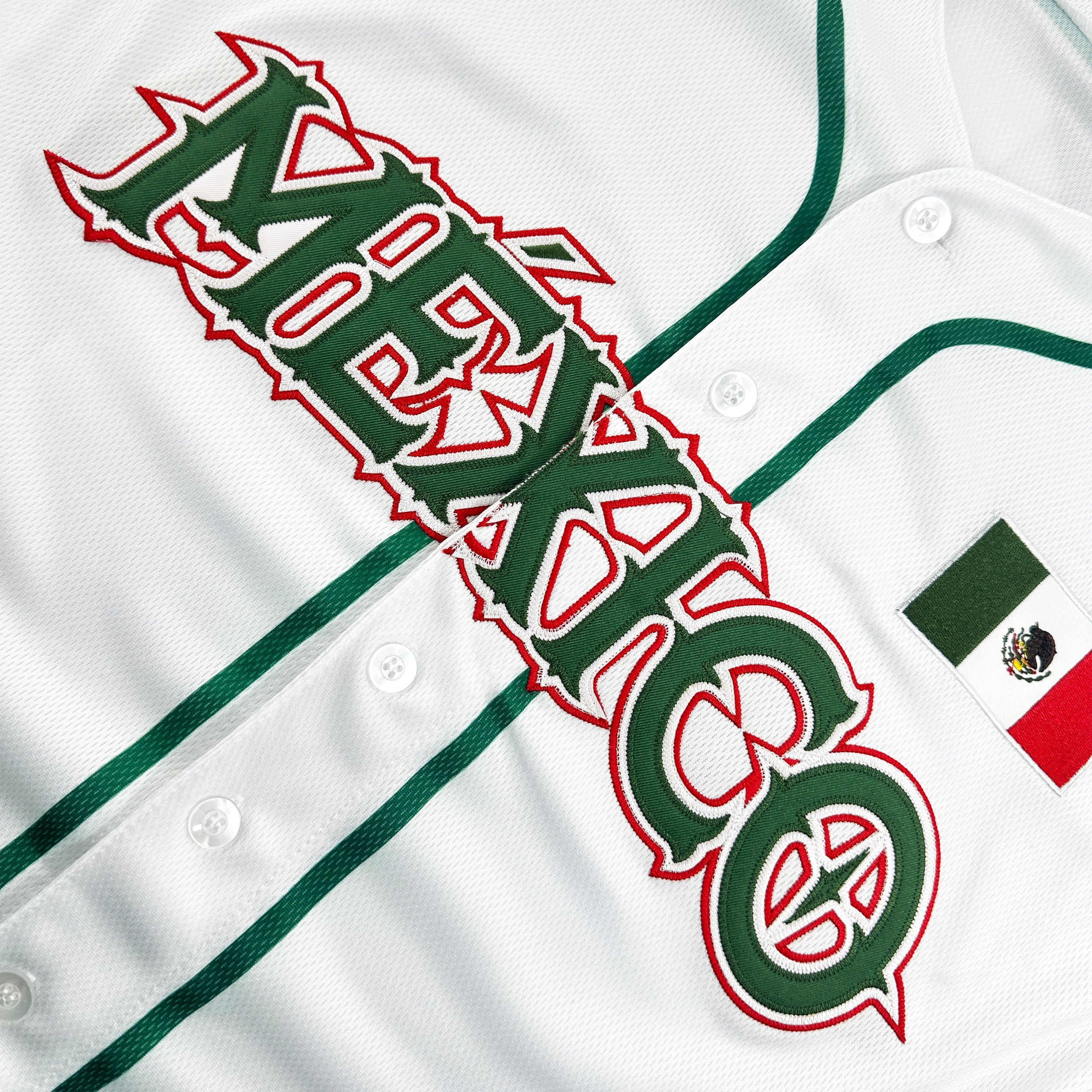 Mexico Heritage Custom Baseball Jersey - Image 24