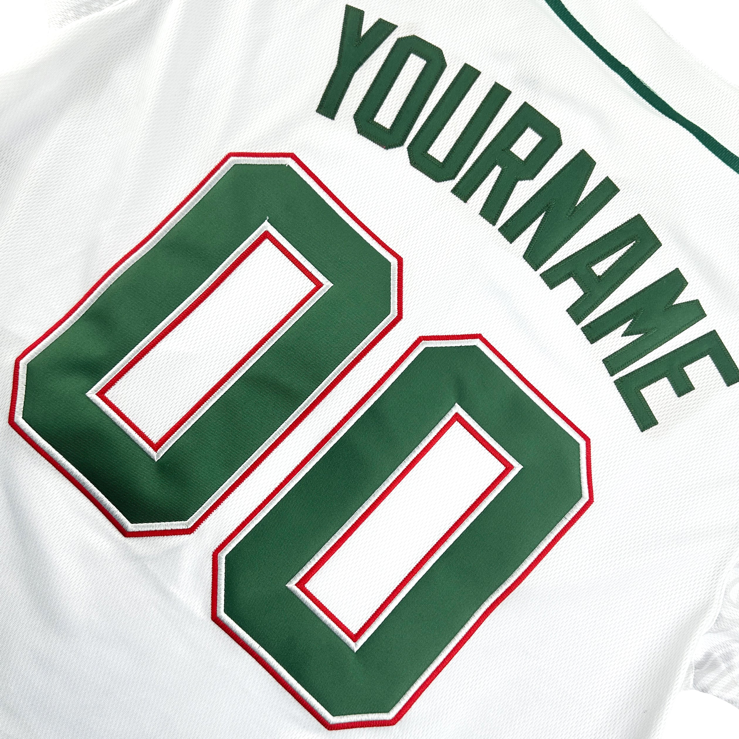 Mexico Heritage Custom Baseball Jersey - Image 26