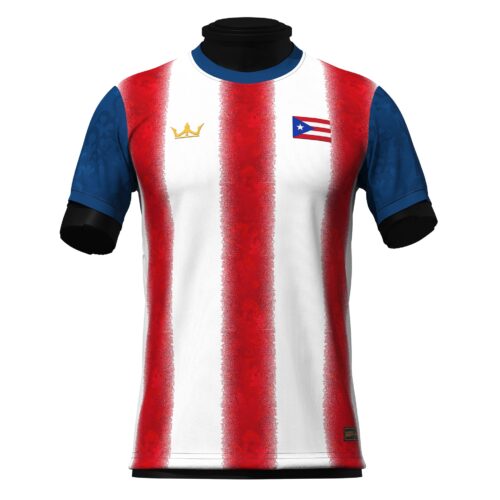 Puerto Rico Heritage Custom Football Jersey