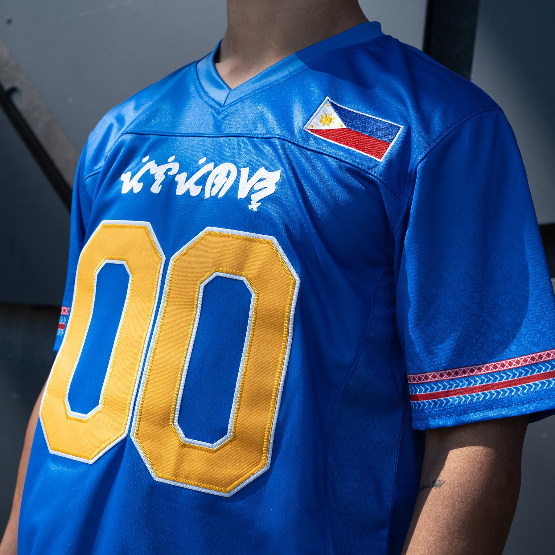 Philippines Heritage Custom Football Jersey - Image 6