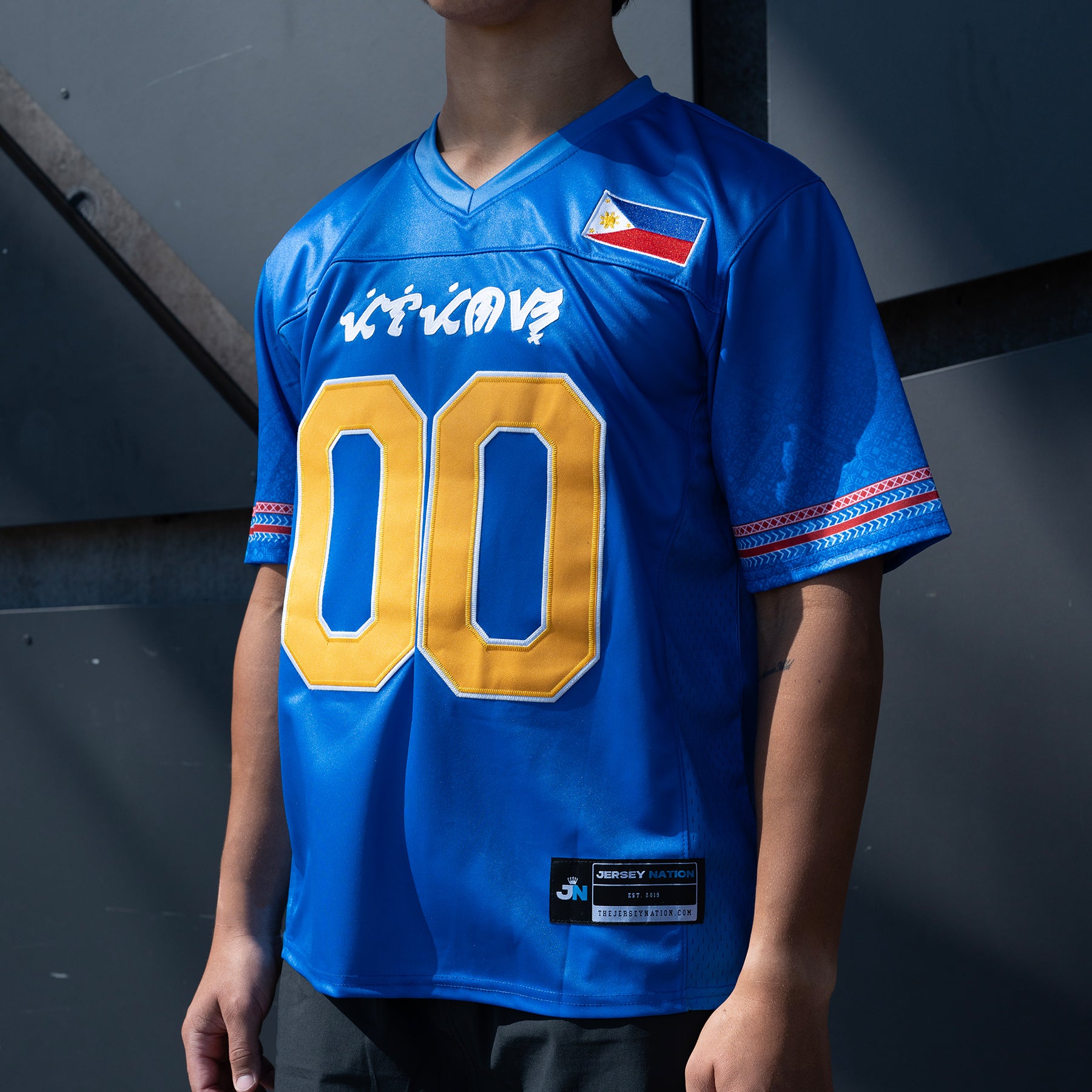 Philippines Heritage Custom Football Jersey - Image 5