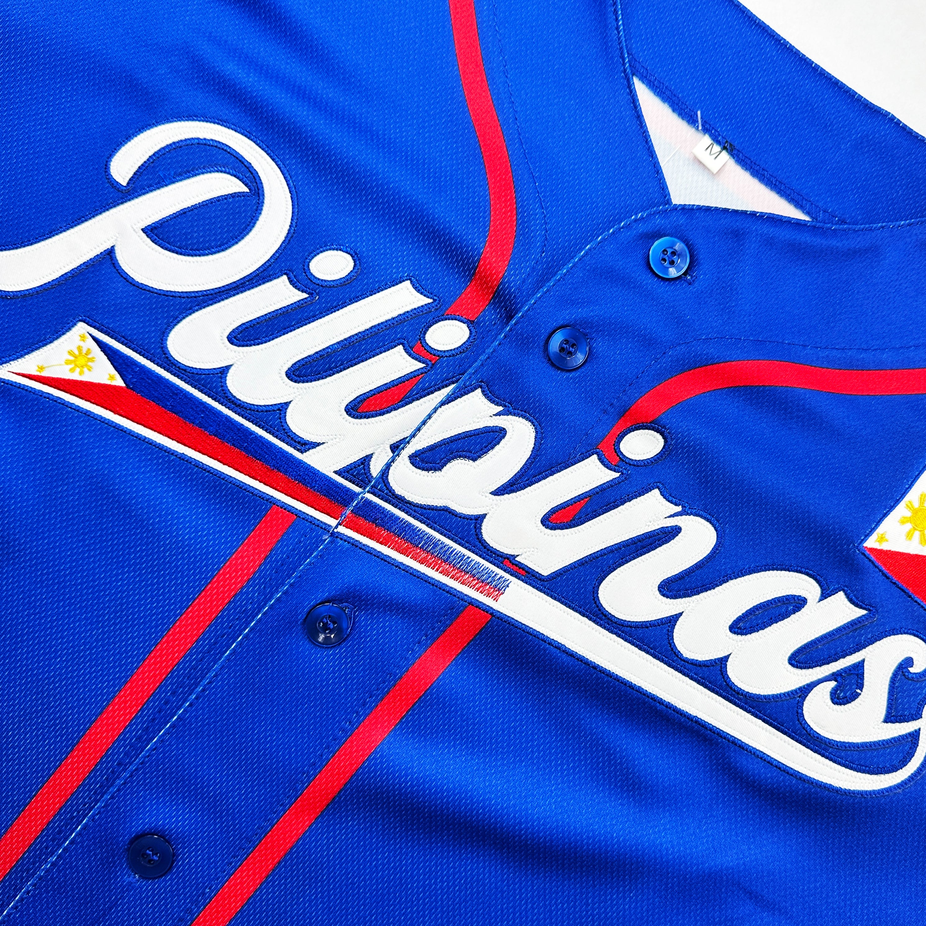 Philippines Heritage Custom Baseball Jersey - Image 4