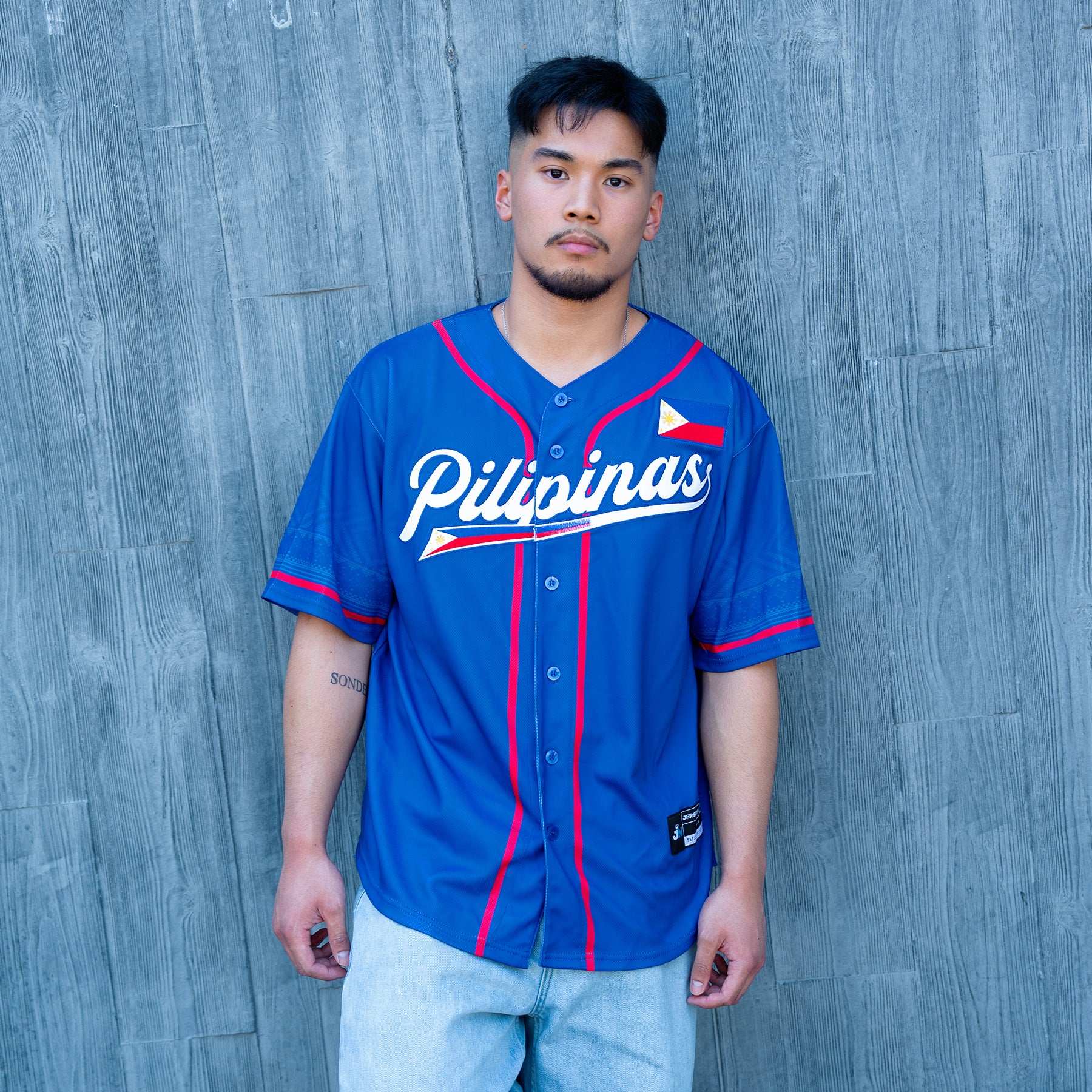 Philippines Heritage Custom Baseball Jersey - Image 2