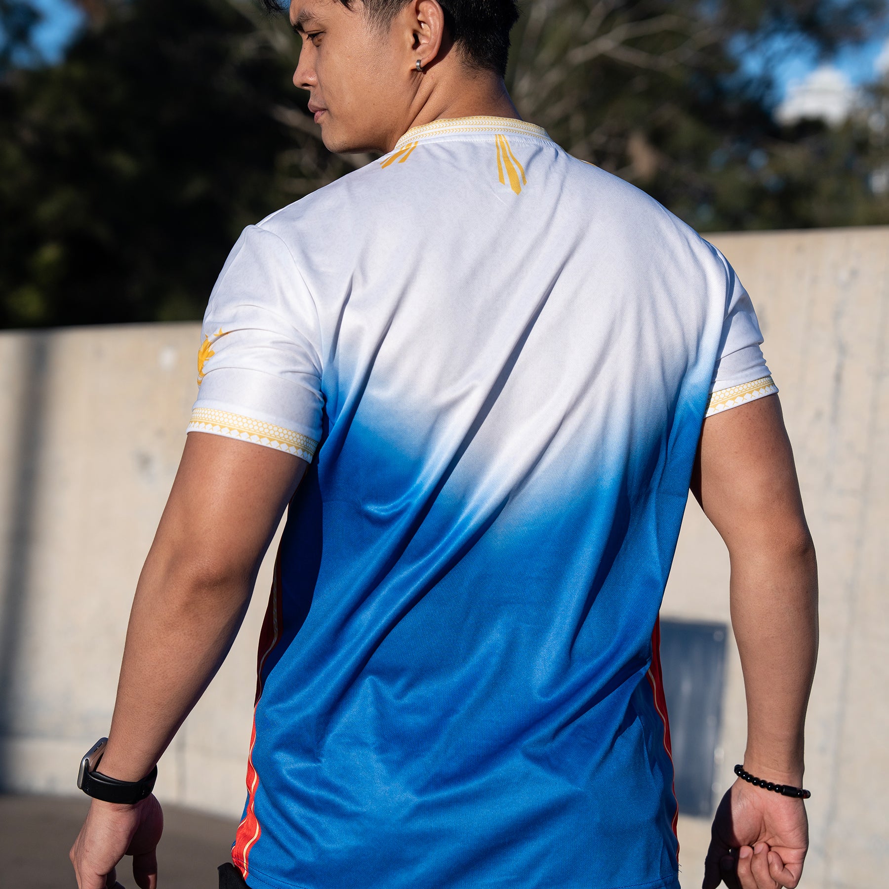 Philippines Heritage Custom Football Jersey - Image 4