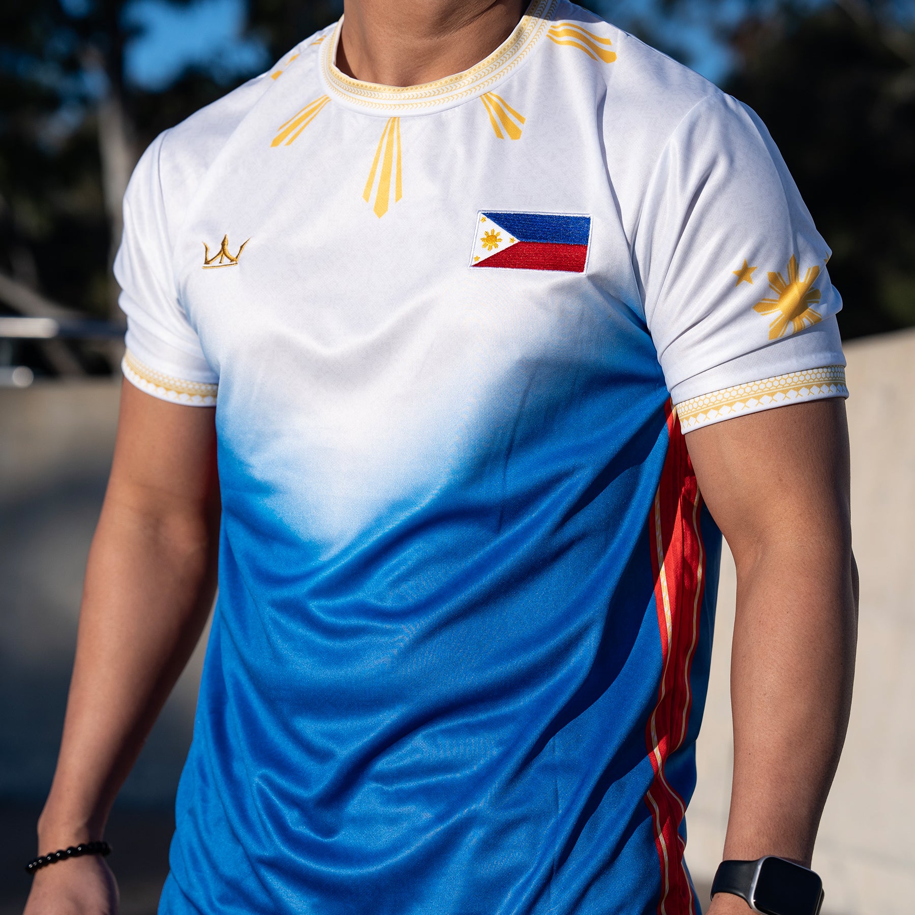 Philippines Heritage Custom Football Jersey - Image 3