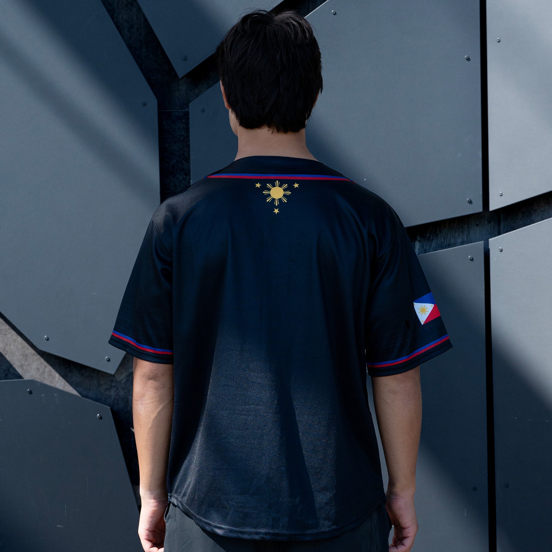 Philippines 'Three Stars & a Sun' Baseball Jersey - Image 18