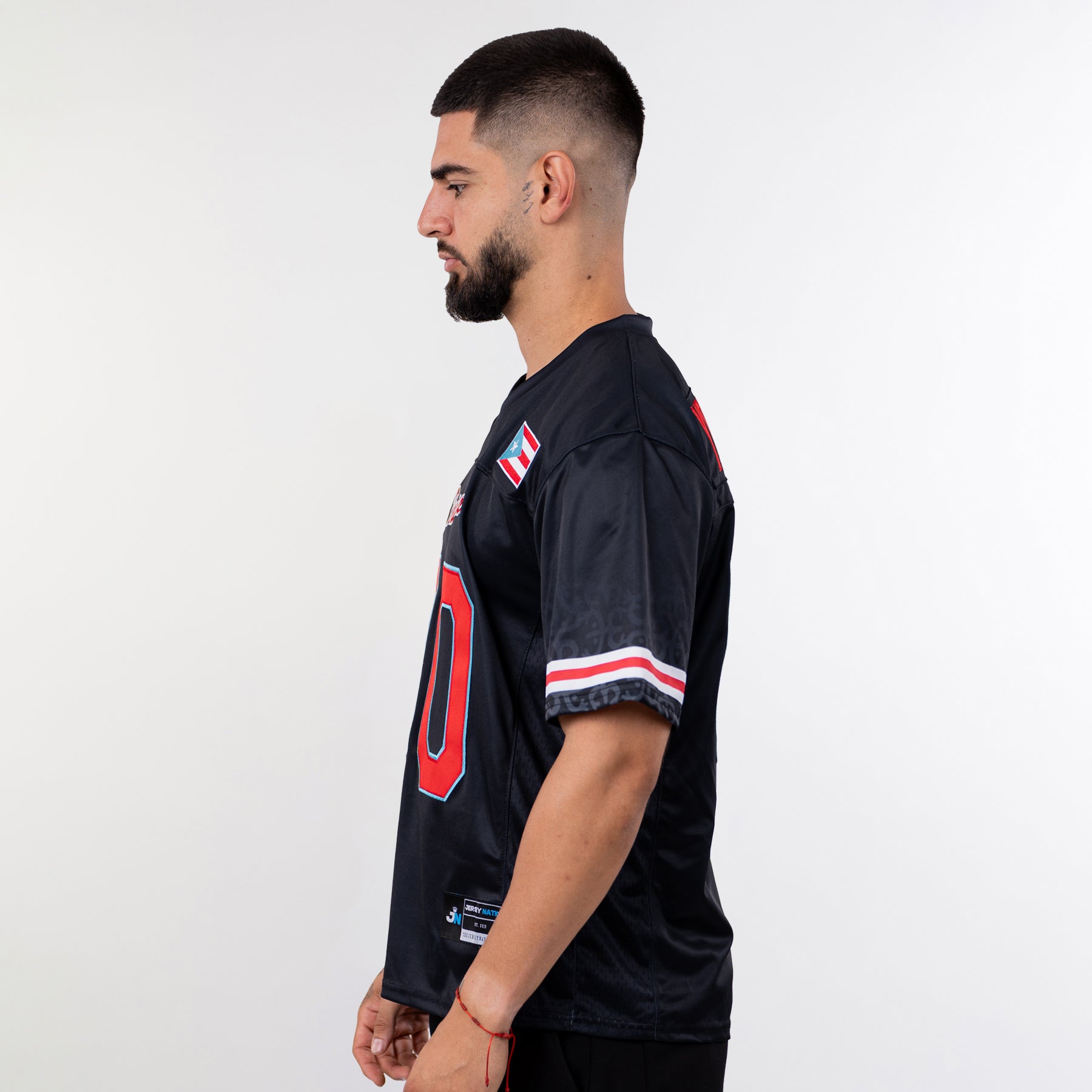 Puerto Rico Heritage Custom Football Jersey - Image 3