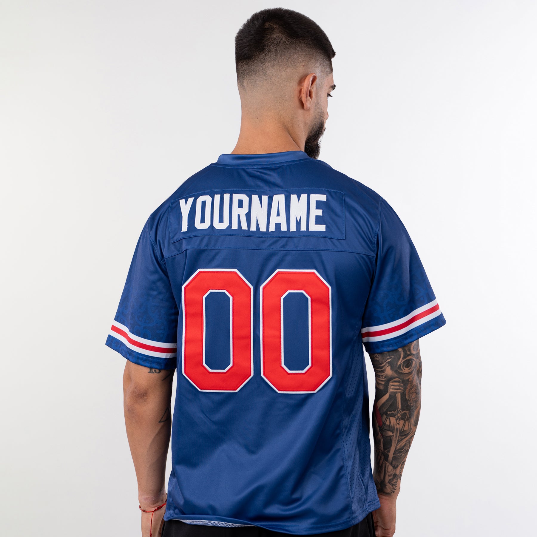 Puerto Rico Heritage Custom Football Jersey - Image 24