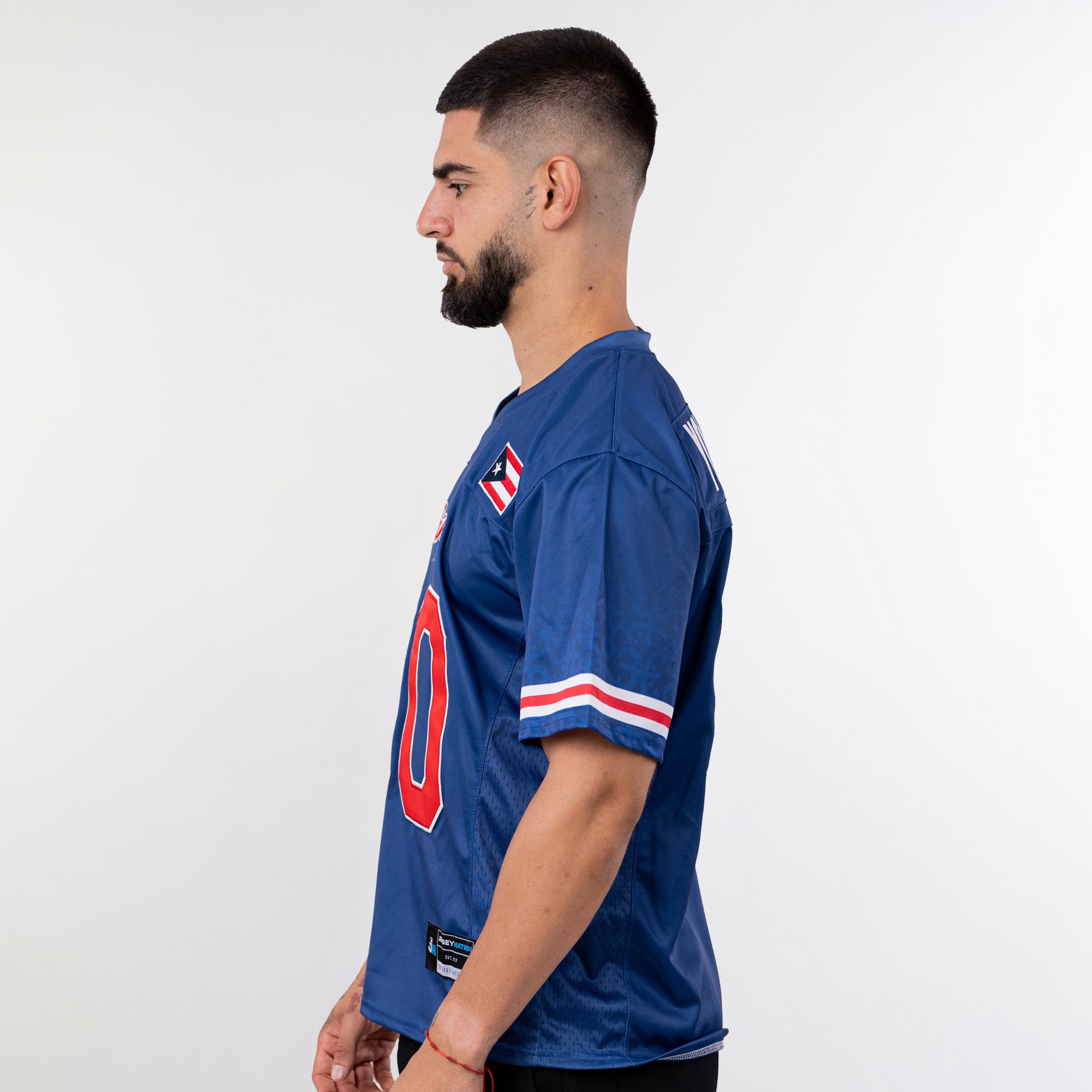Puerto Rico Heritage Custom Football Jersey - Image 23