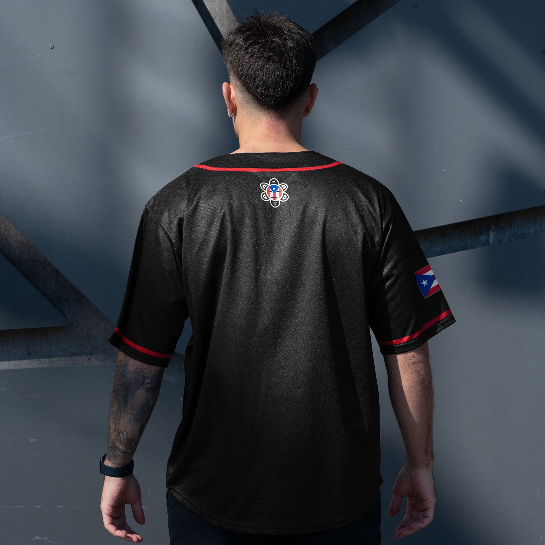 Puerto Rico 'Flor de Maga' Baseball Jersey - Image 5
