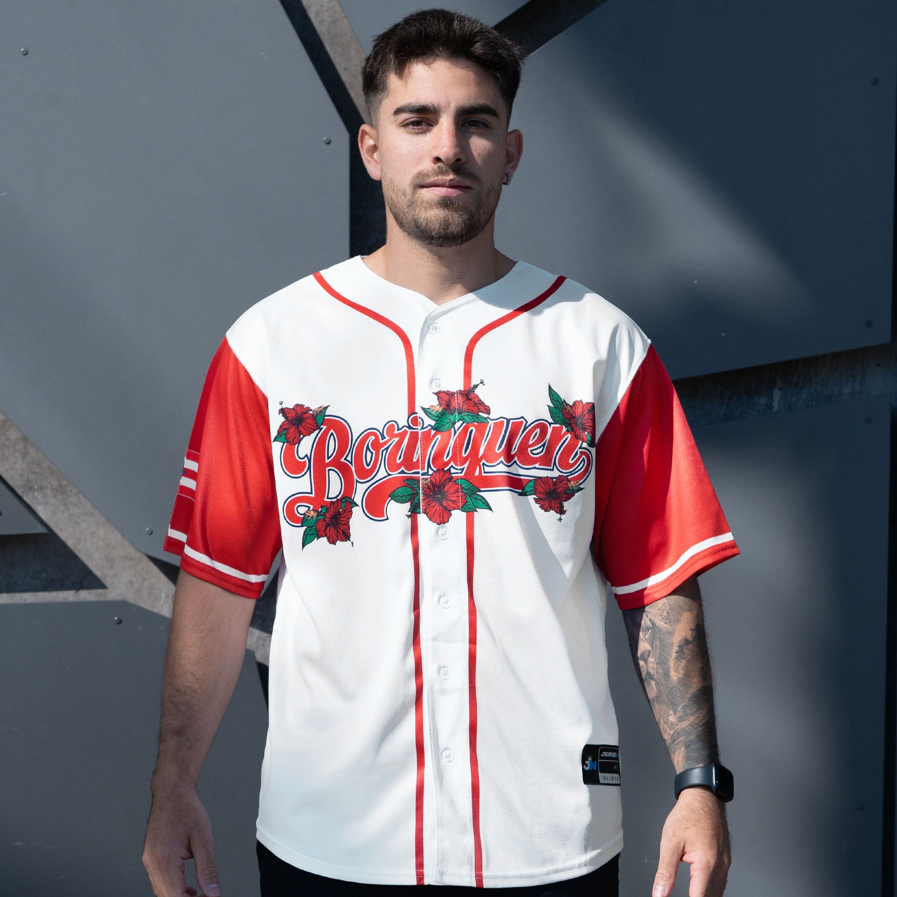 Puerto Rico 'Flor de Maga' Baseball Jersey - Image 12