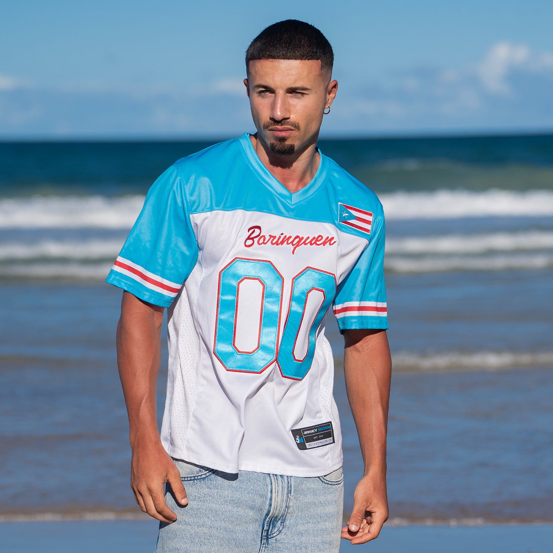 Puerto Rico Heritage Custom Football Jersey - Image 15