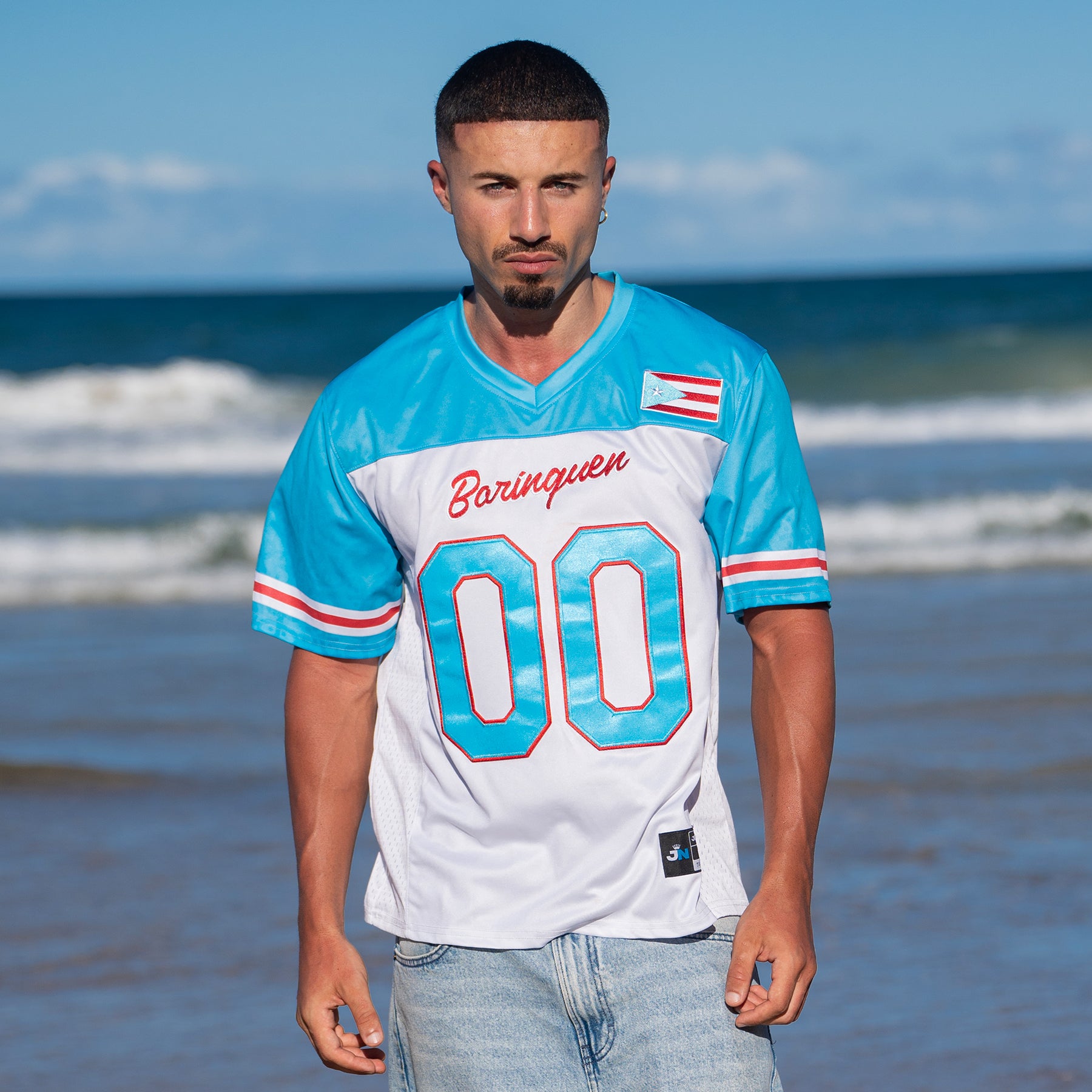 Puerto Rico Heritage Custom Football Jersey - Image 14