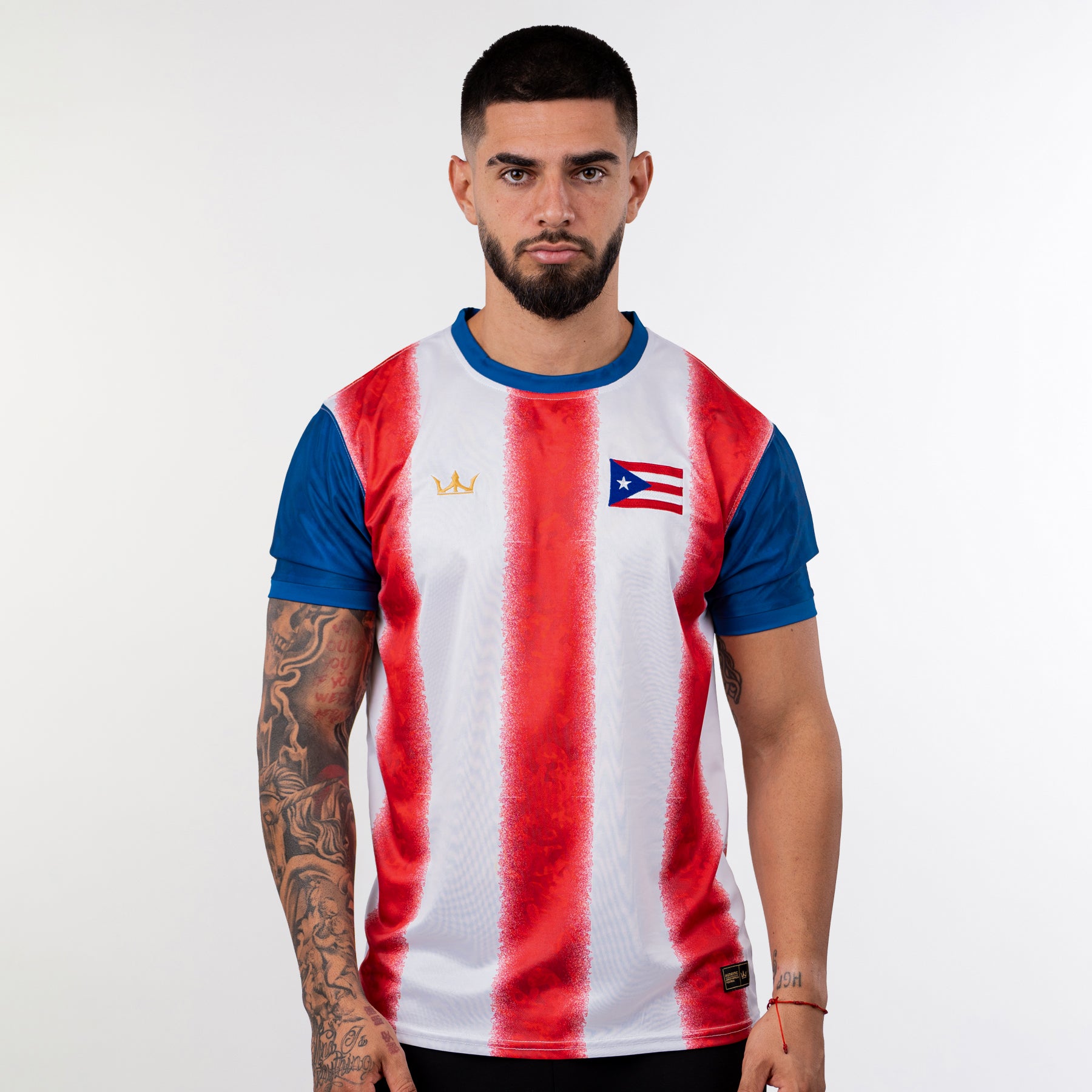 Puerto Rico Heritage Custom Football Jersey - Image 2