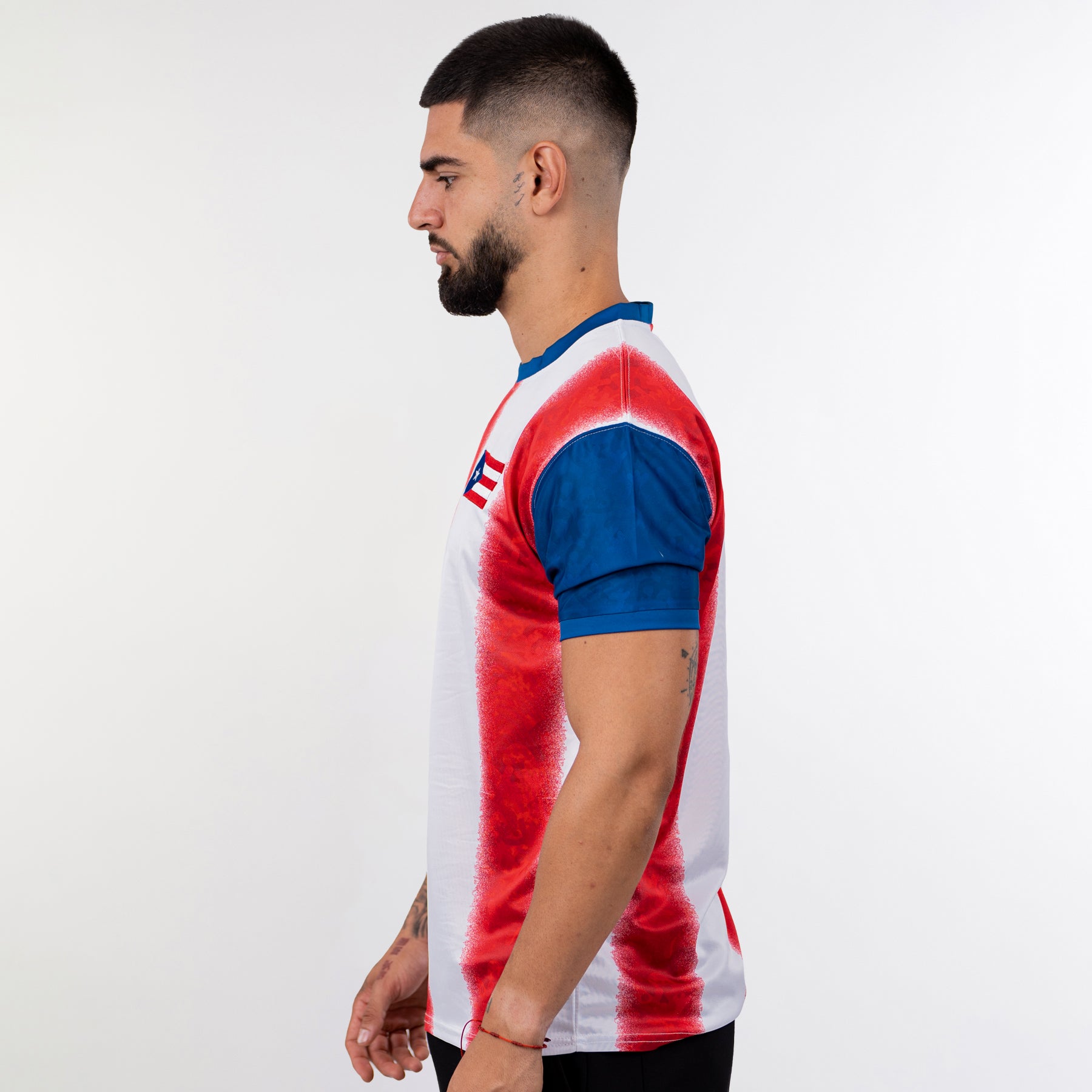 Puerto Rico Heritage Custom Football Jersey - Image 3