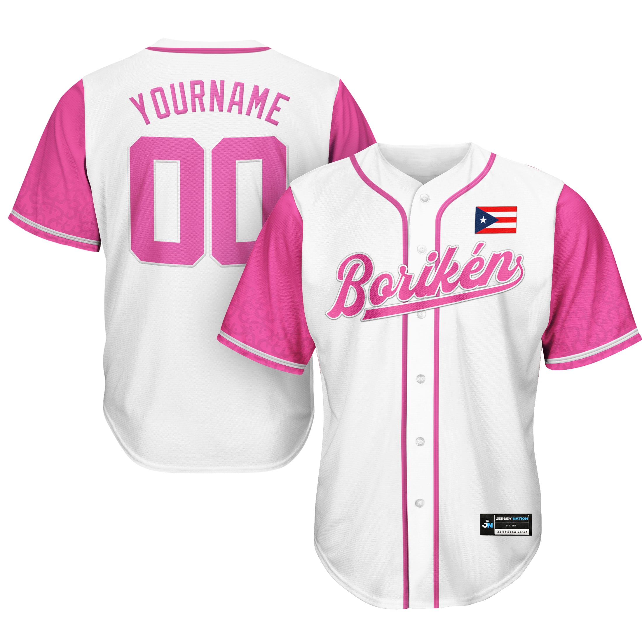 Puerto Rico Heritage Custom Baseball Jersey - Image 41