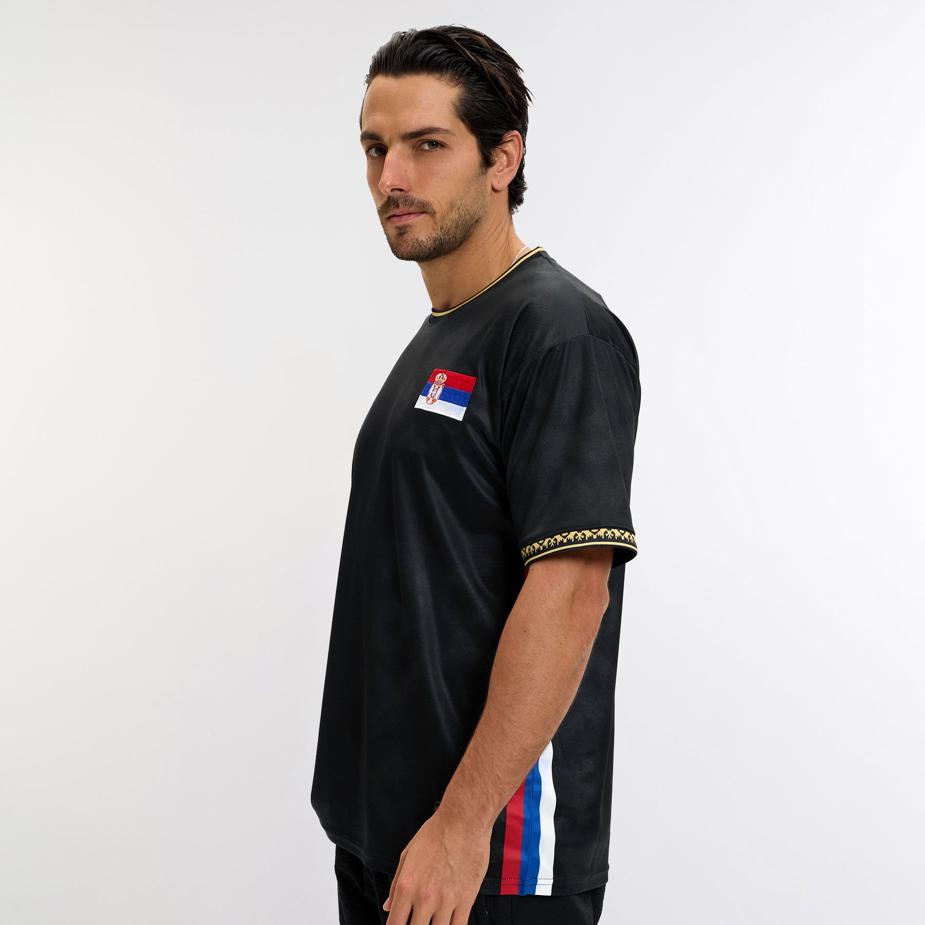 Serbia Limited Edition Heritage Custom Football Jersey - Image 3