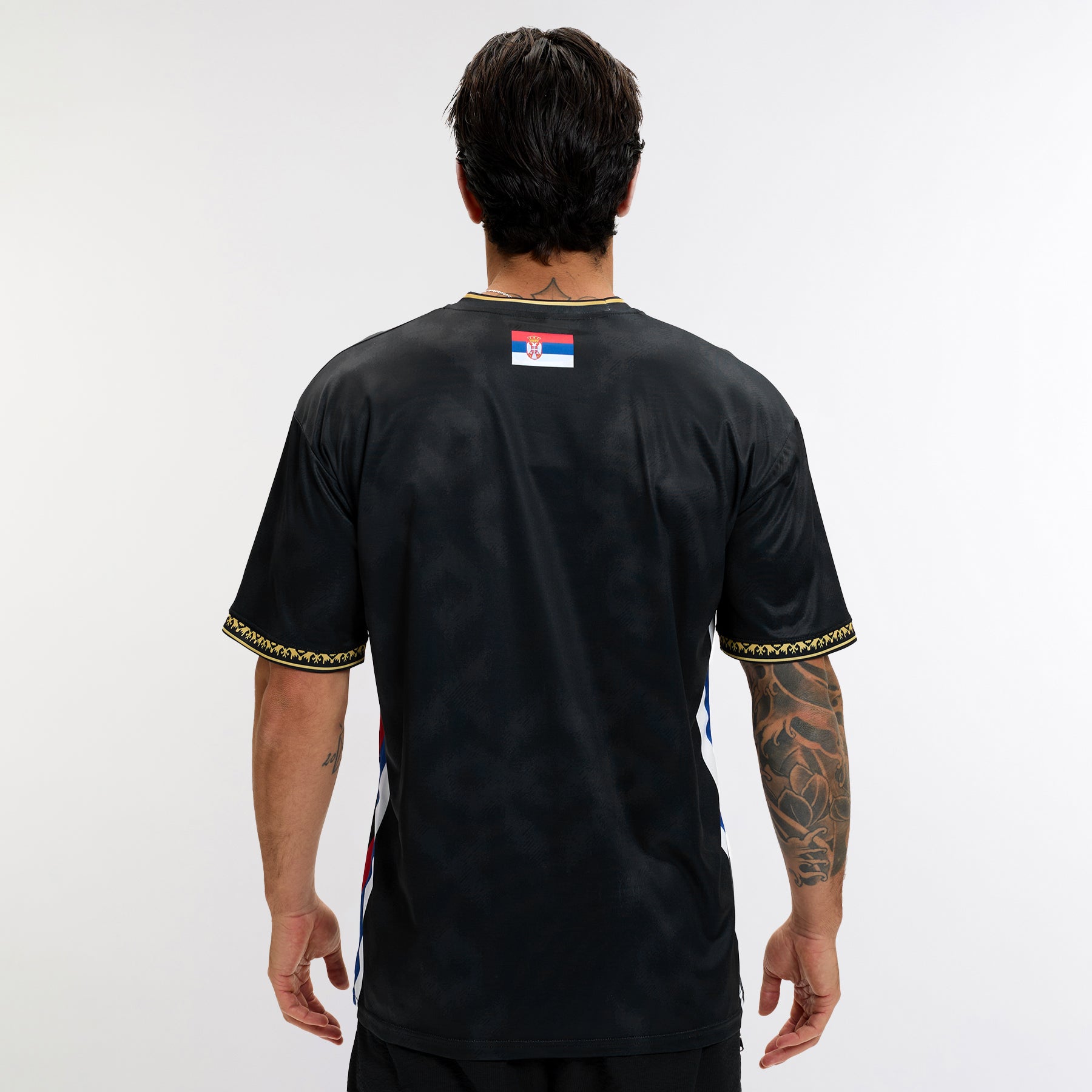 Serbia Limited Edition Heritage Custom Football Jersey - Image 4