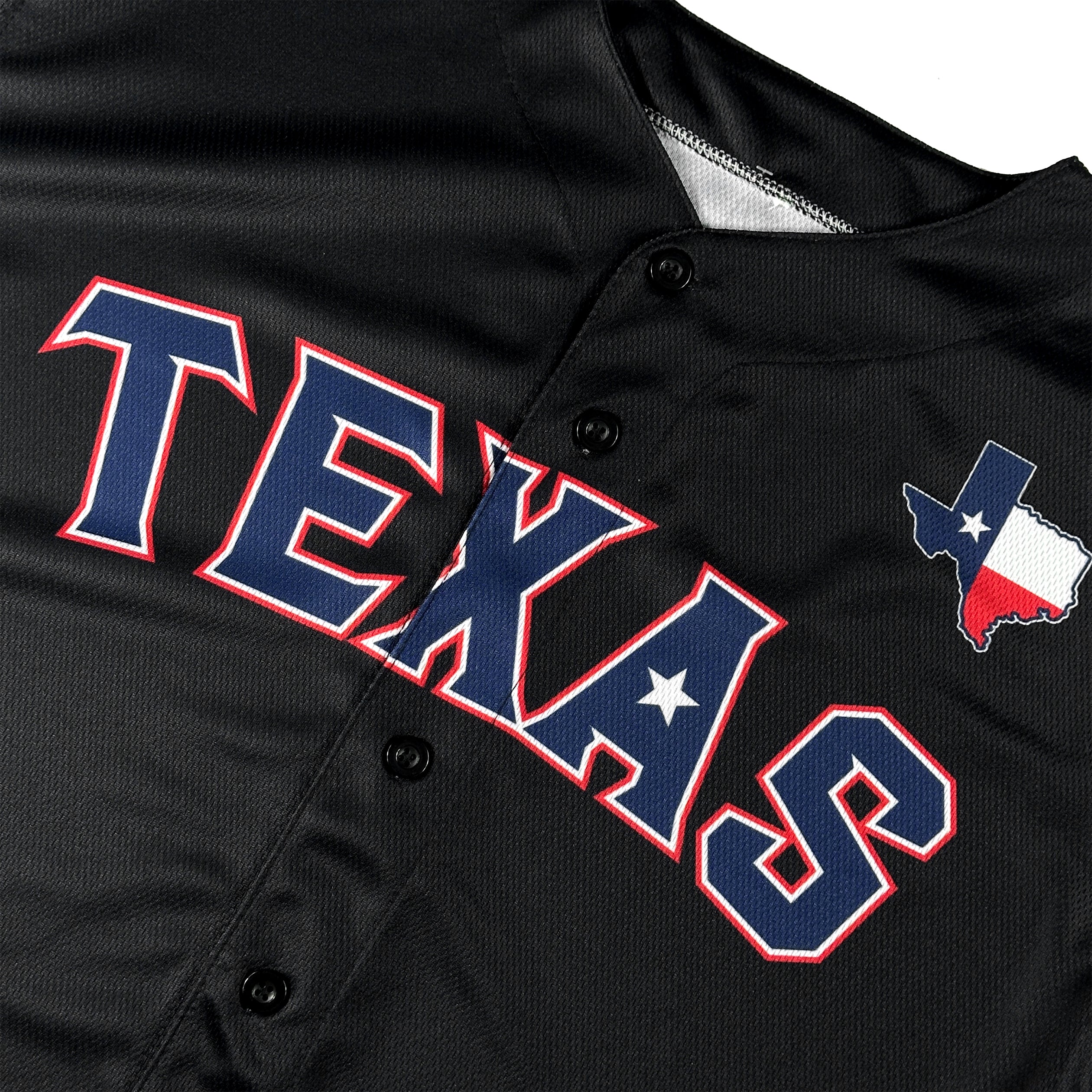 Texas Lone Star Heritage Custom Baseball Jersey - Image 3