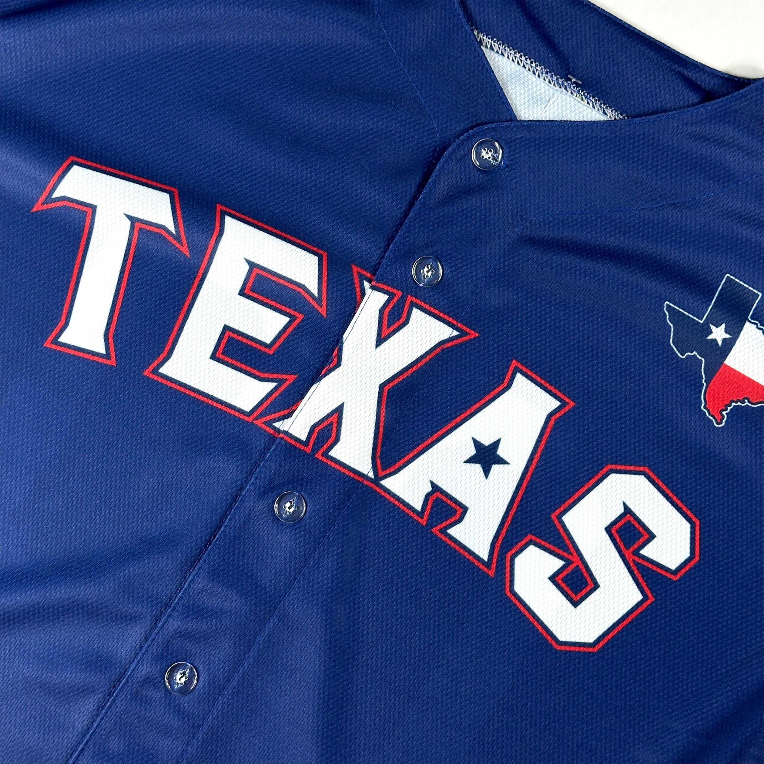 Texas Lone Star Heritage Custom Baseball Jersey - Image 8