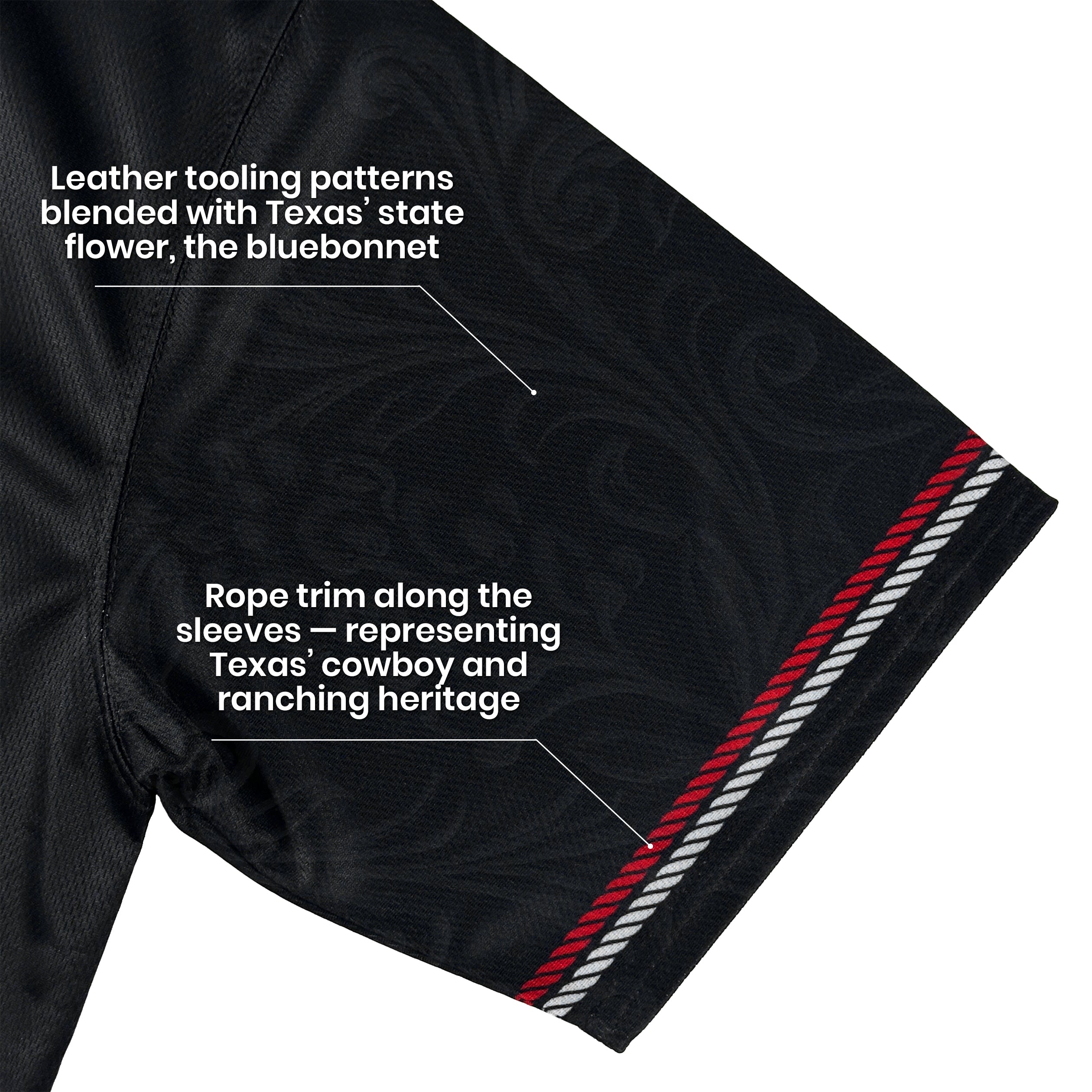 Texas Lone Star Heritage Custom Baseball Jersey - Image 4