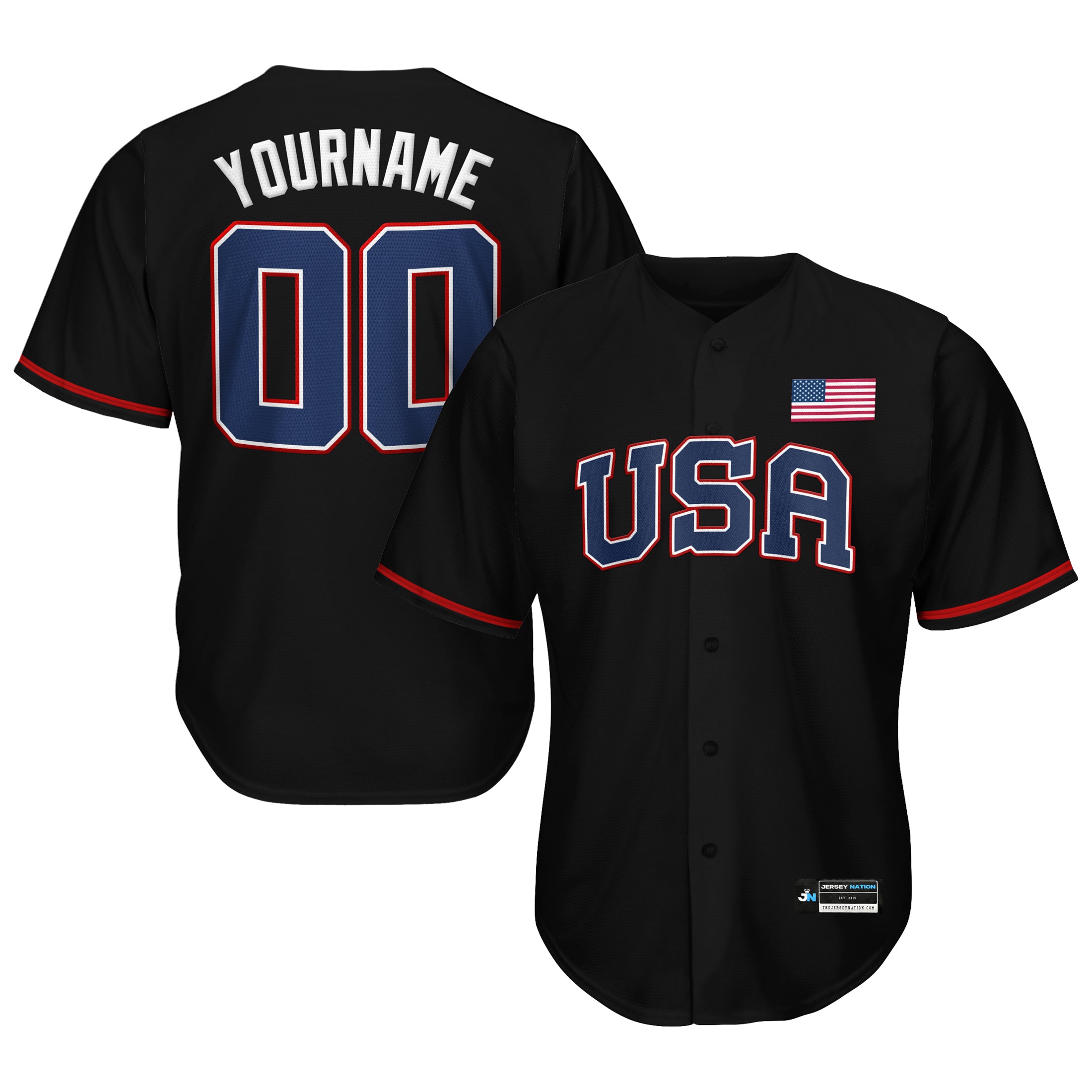 USA Heritage Custom Baseball Jersey